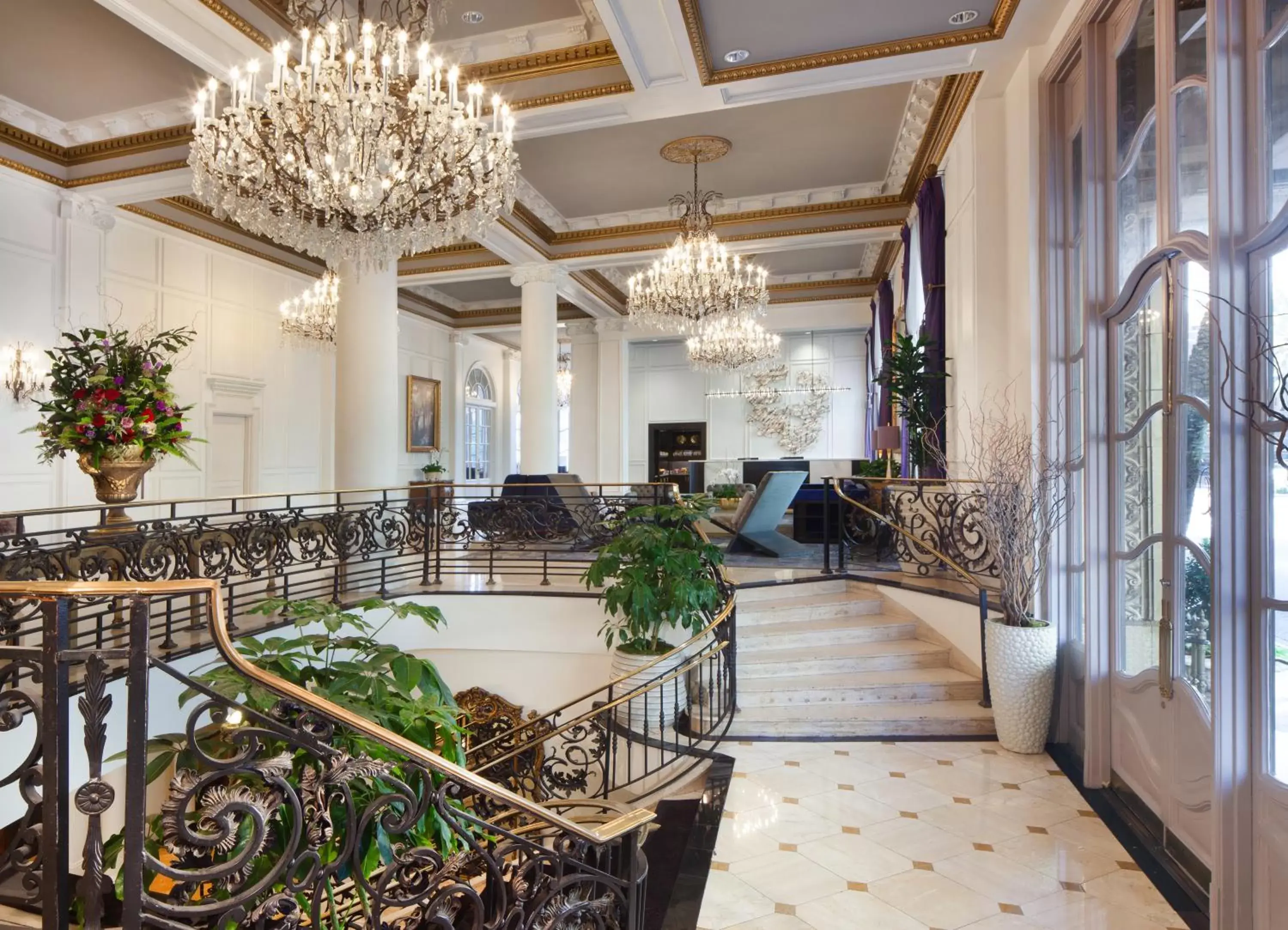 Lobby or reception in Le Pavillon New Orleans