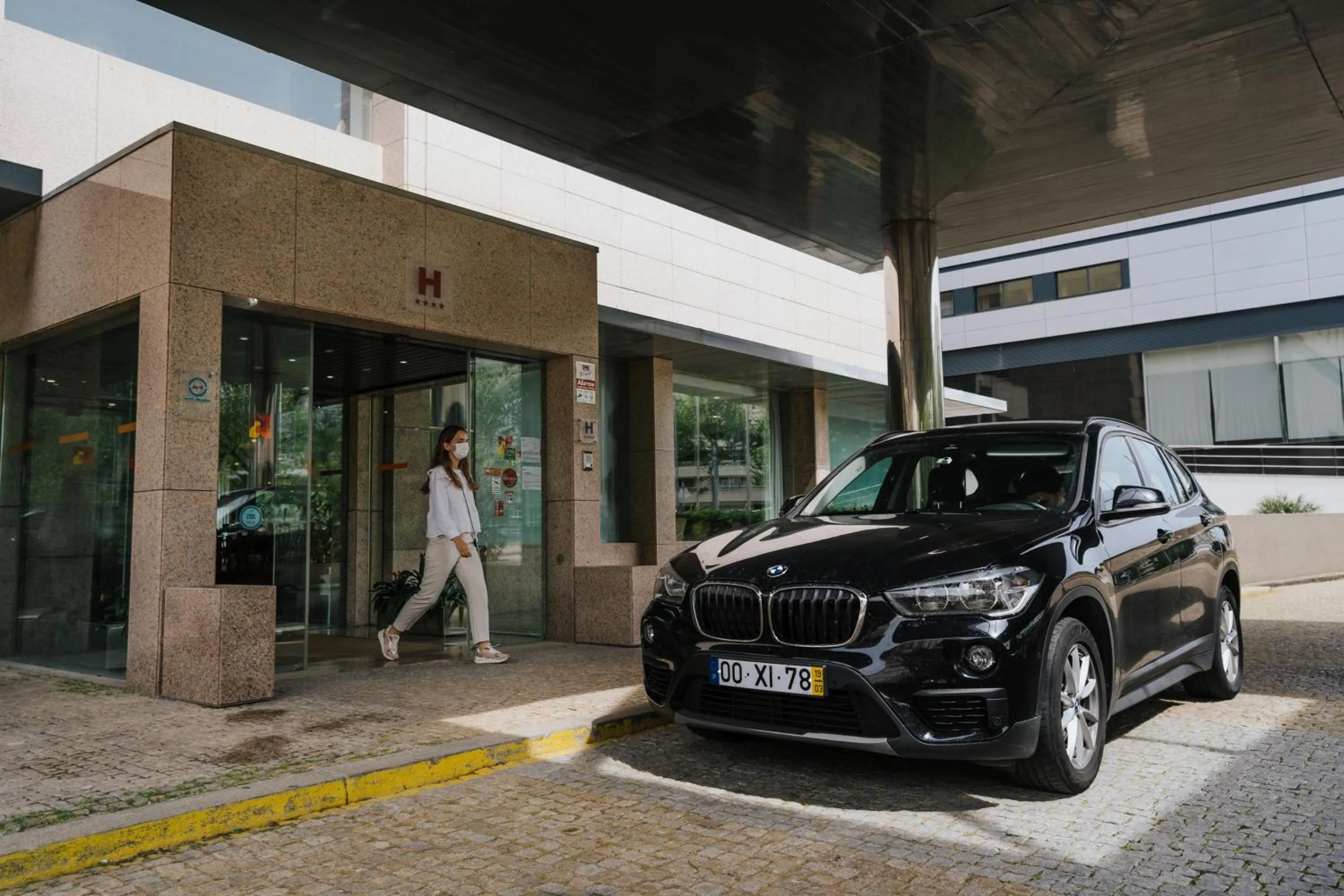 Facade/entrance in Hotel Premium Porto Maia