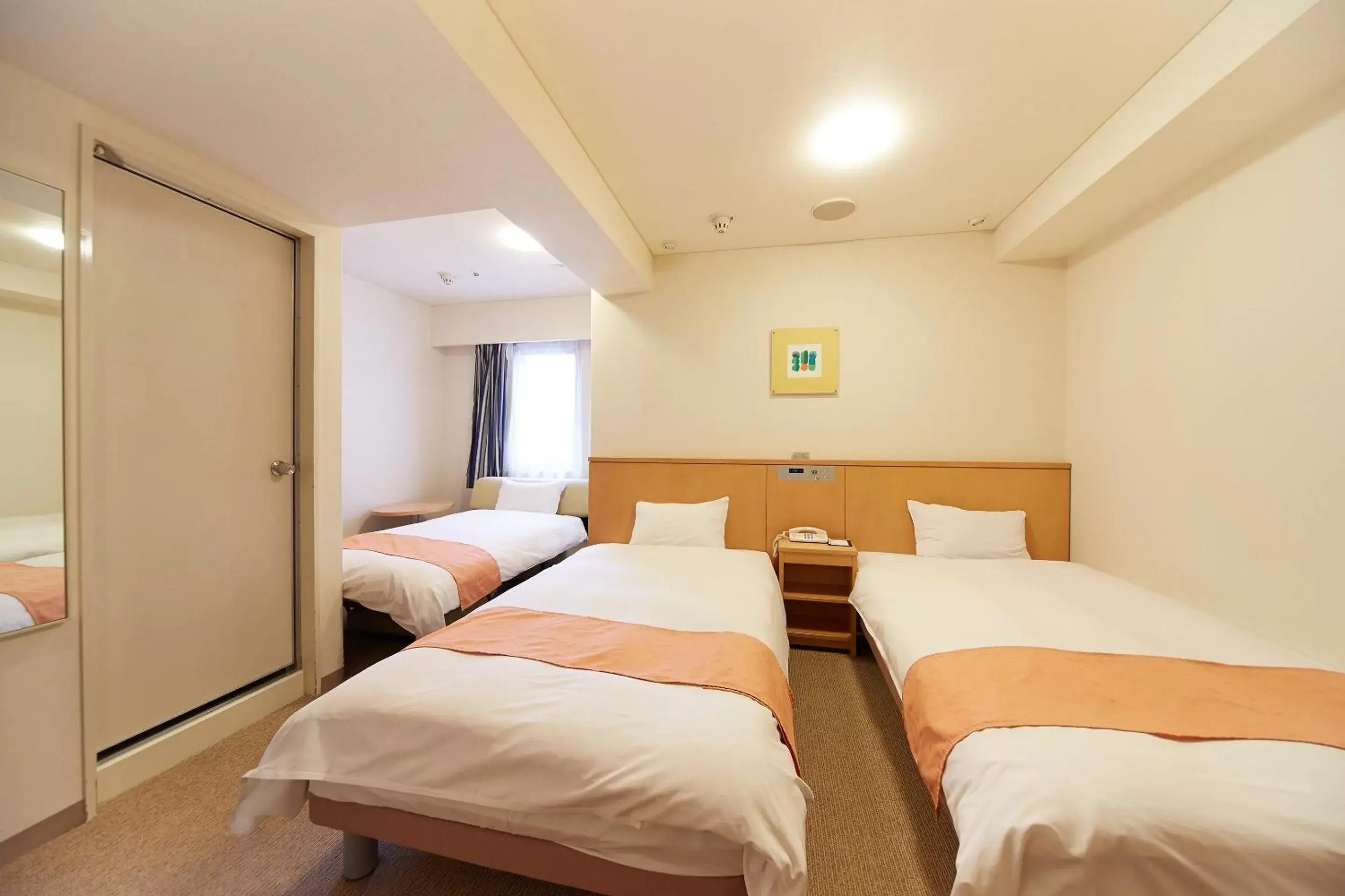 Bed in Nest Hotel Kumamoto