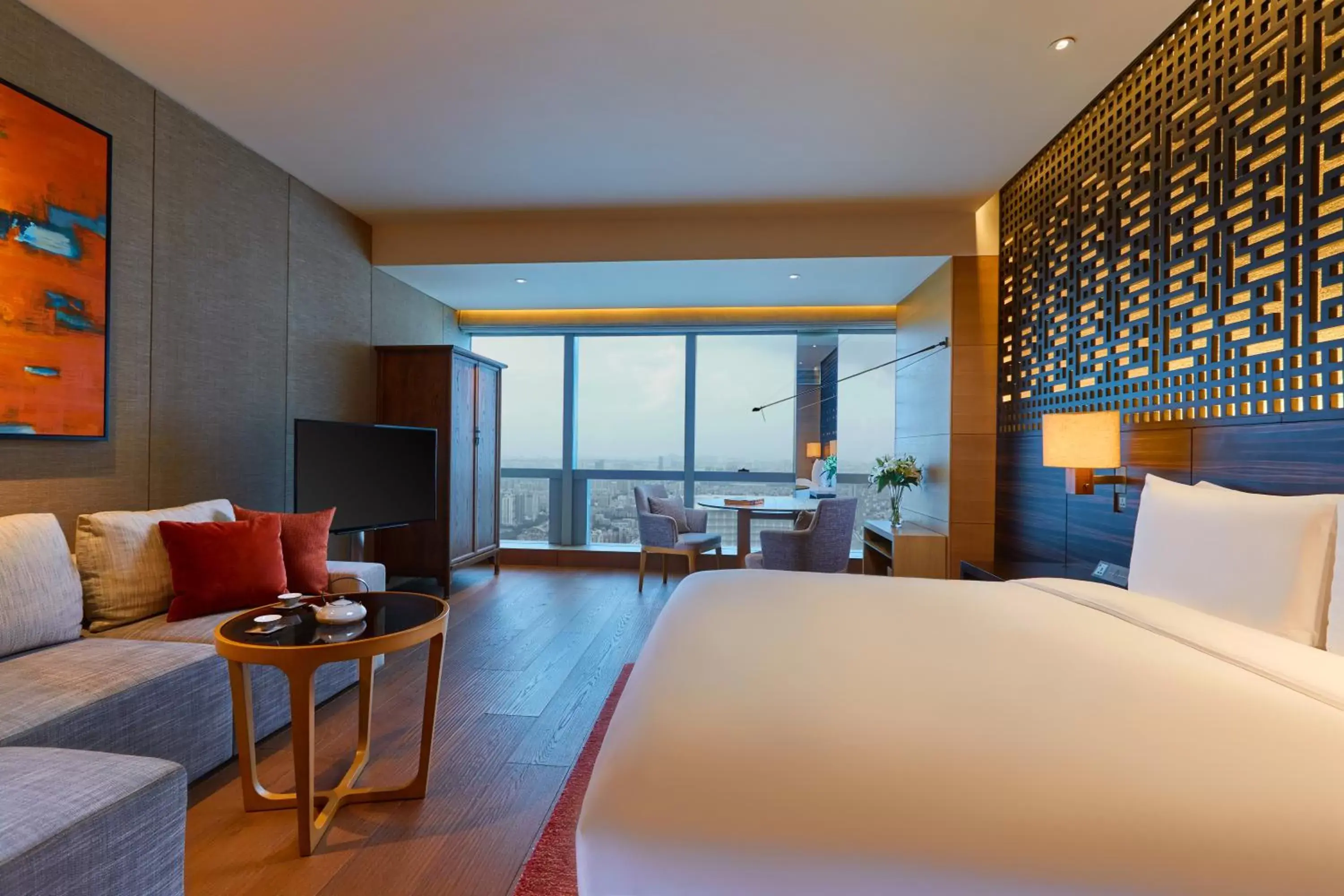 Photo of the whole room in Park Hyatt Guangzhou - Free Shuttle Bus To Canton Fair Complex During Canton Fair Period