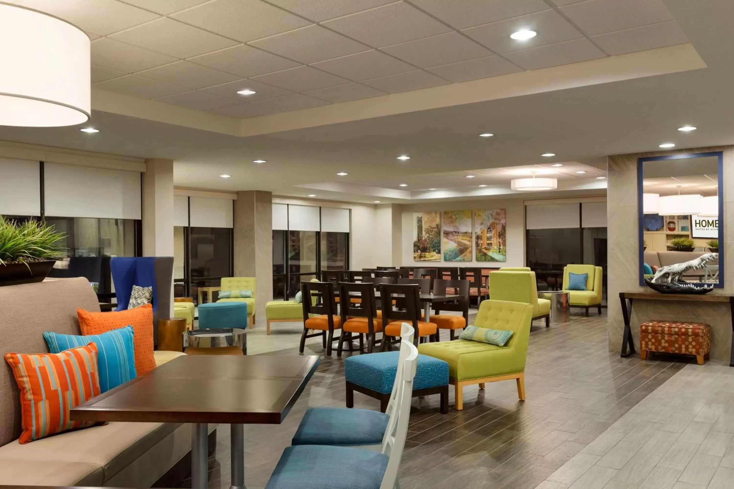 Lobby or reception, Restaurant/Places to Eat in Home2 Suites By Hilton Gainesville