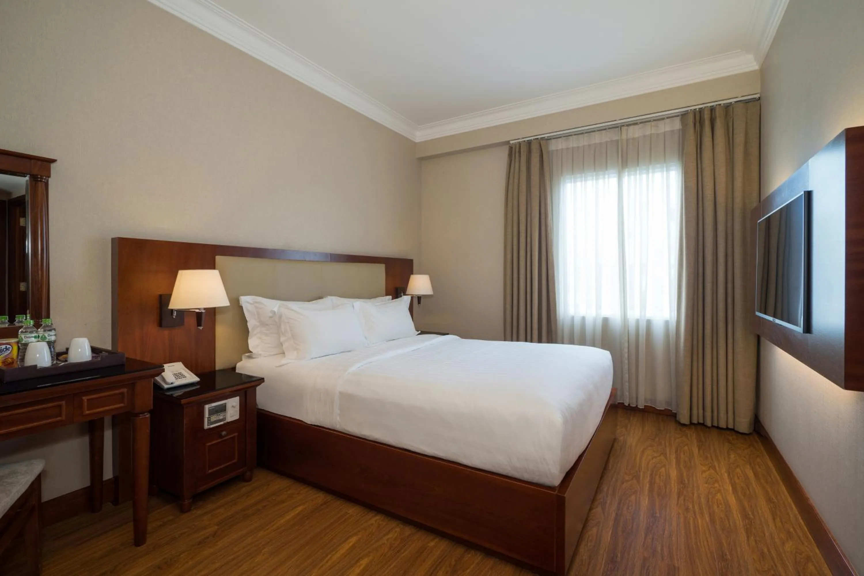 Photo of the whole room, Bed in Nhat Ha Maison Hotel formerly Nhat Ha 1 Hotel