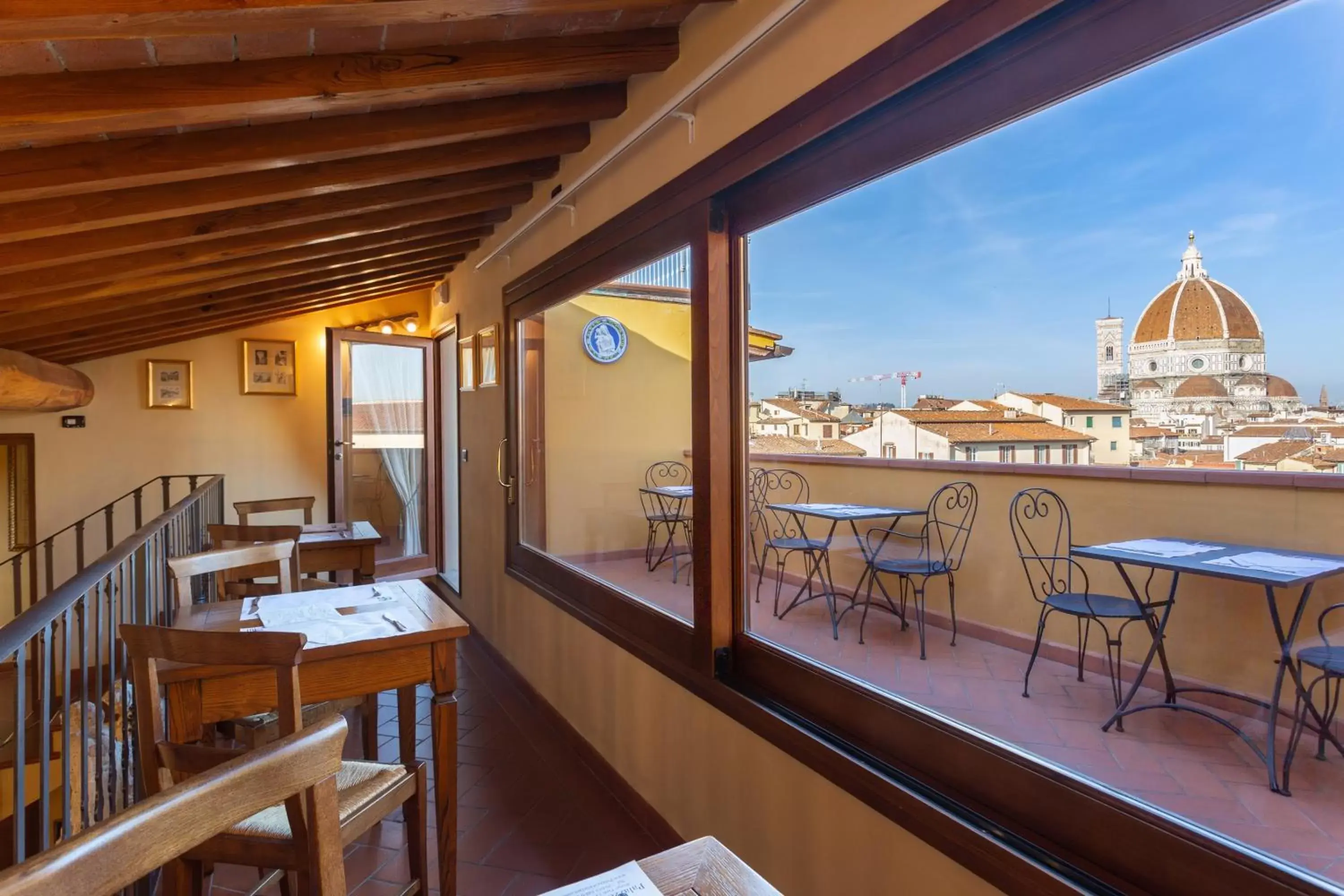 Balcony/Terrace, Restaurant/Places to Eat in Palazzo Graziani