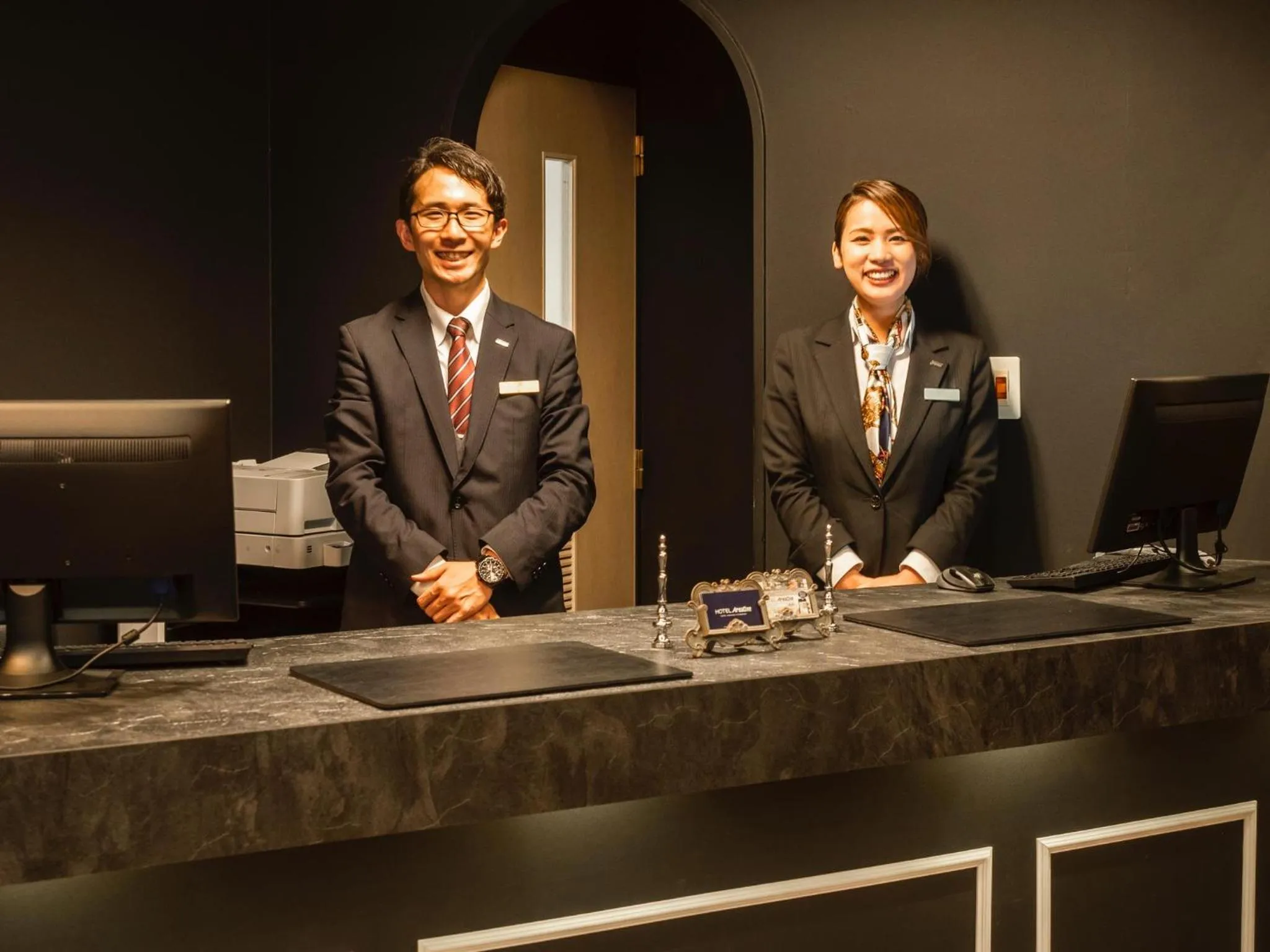 Staff in Hotel Areaone Kitaibaraki