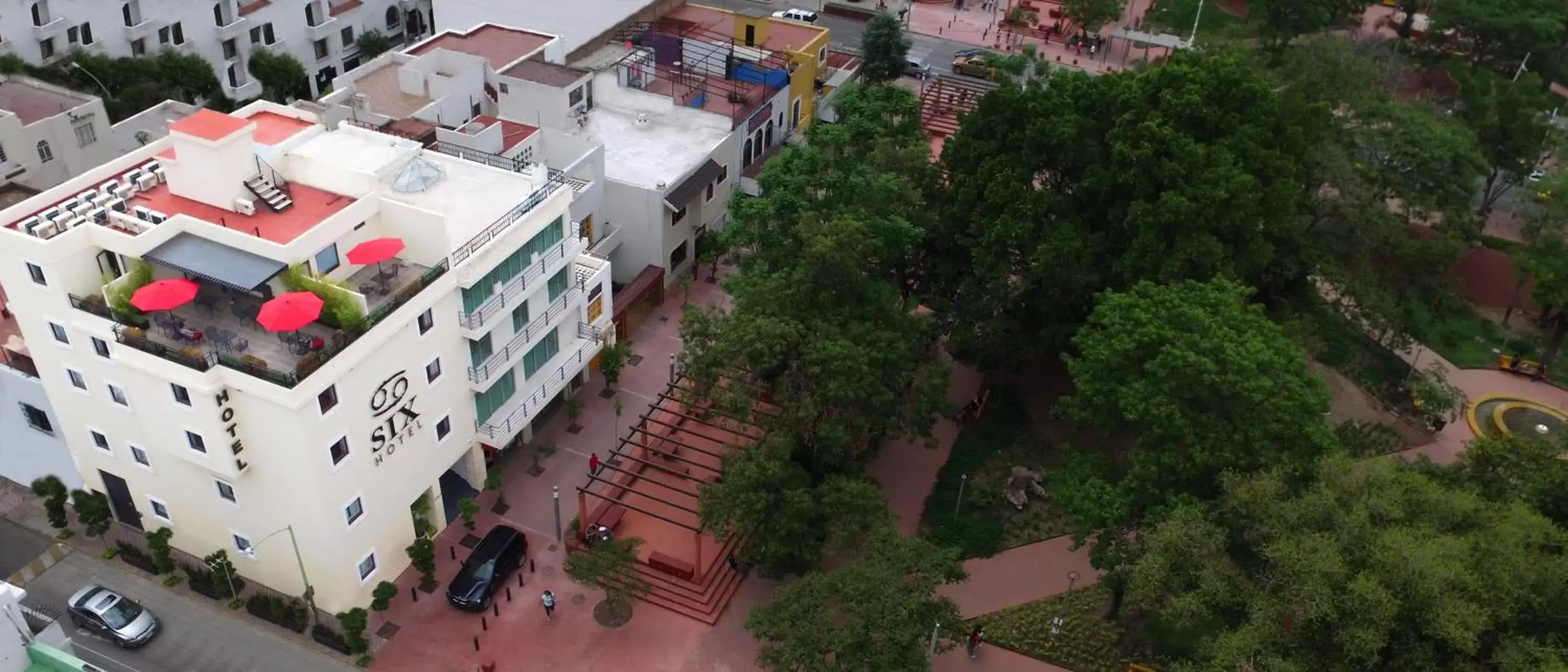 Neighbourhood, Bird's-eye View in Six Hotel Guadalajara Expiatorio