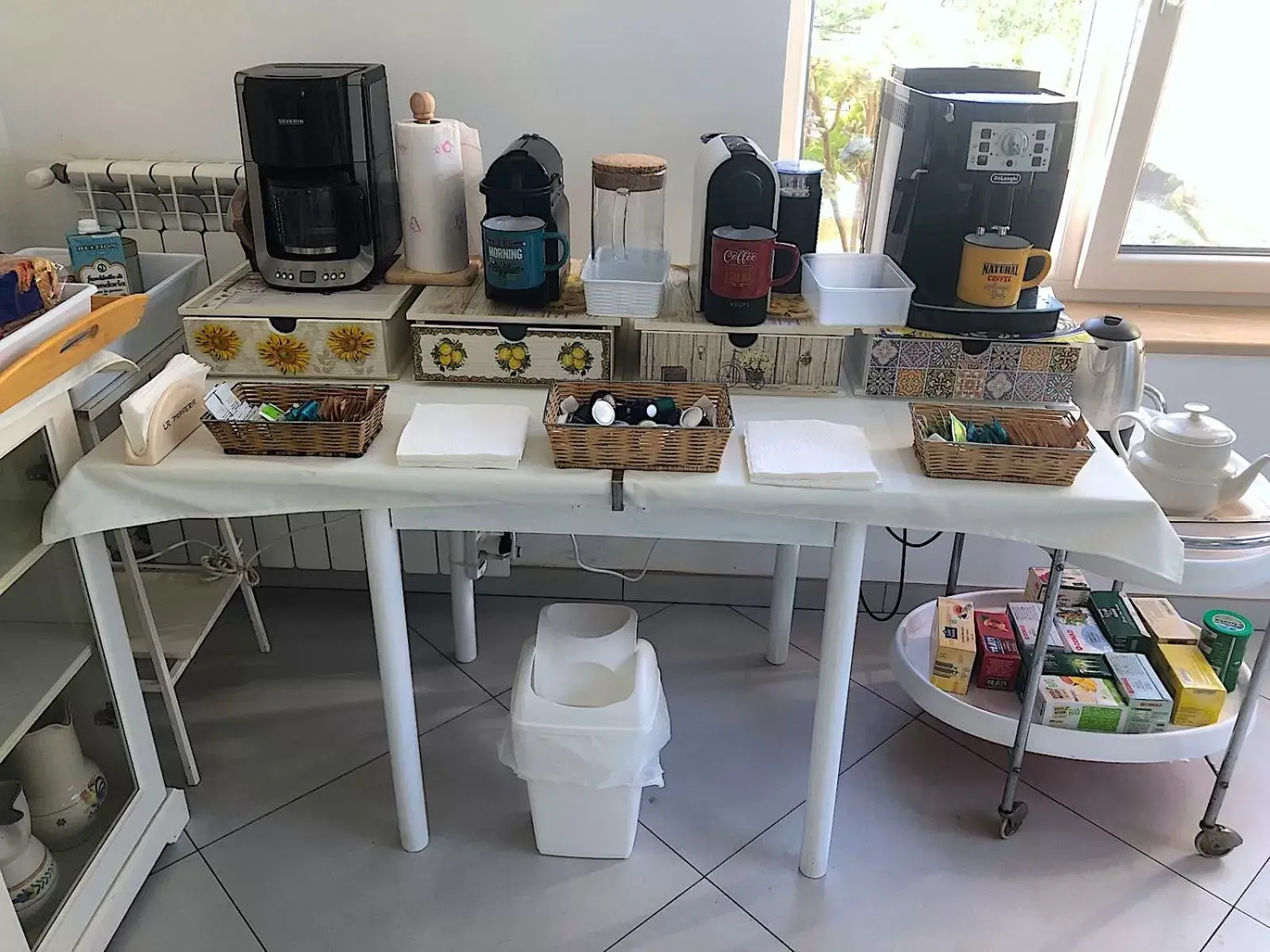Coffee/tea facilities in Casa Giada B&B