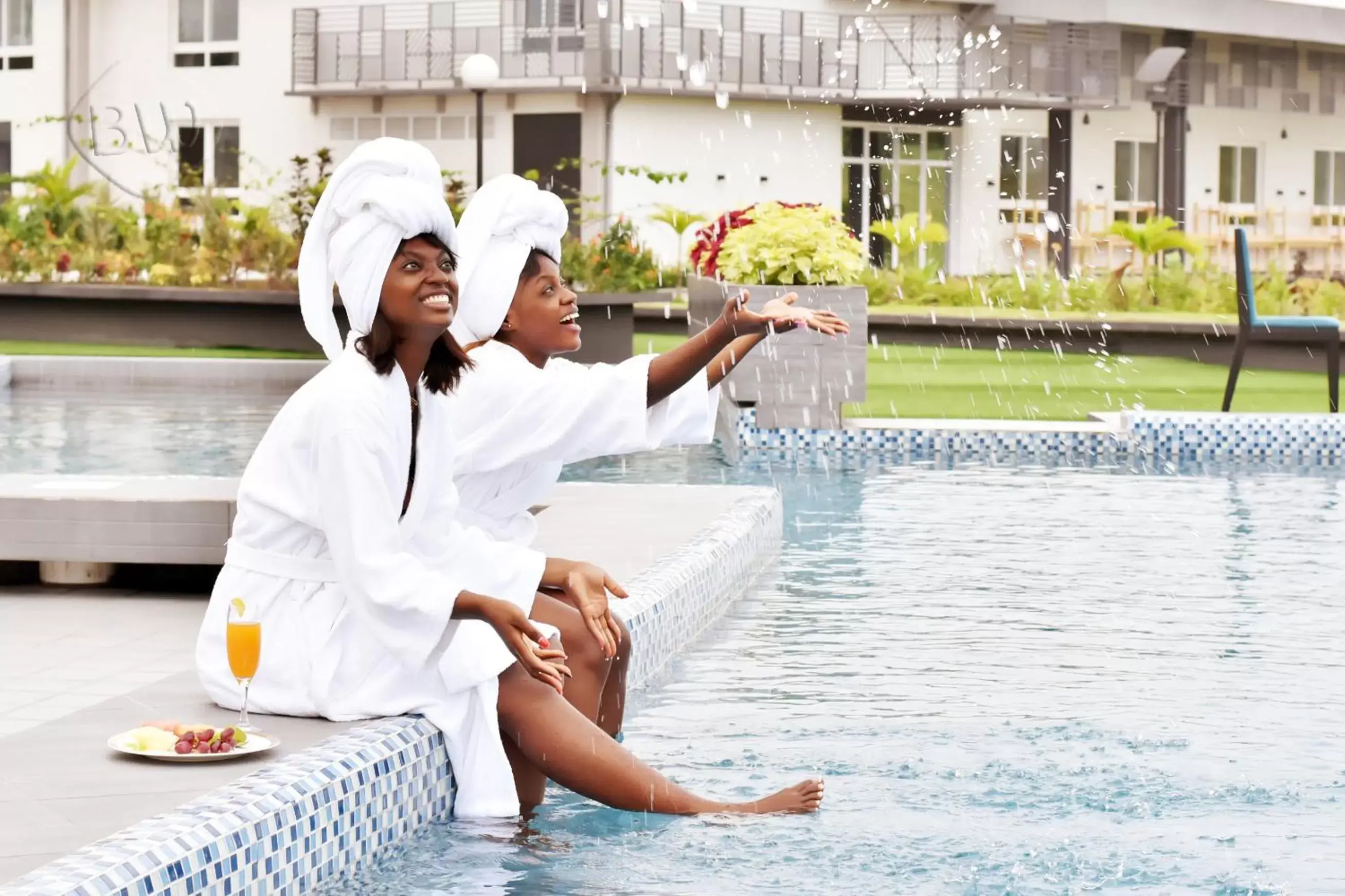 Swimming pool in Best Western Plus Soaho Douala Airport