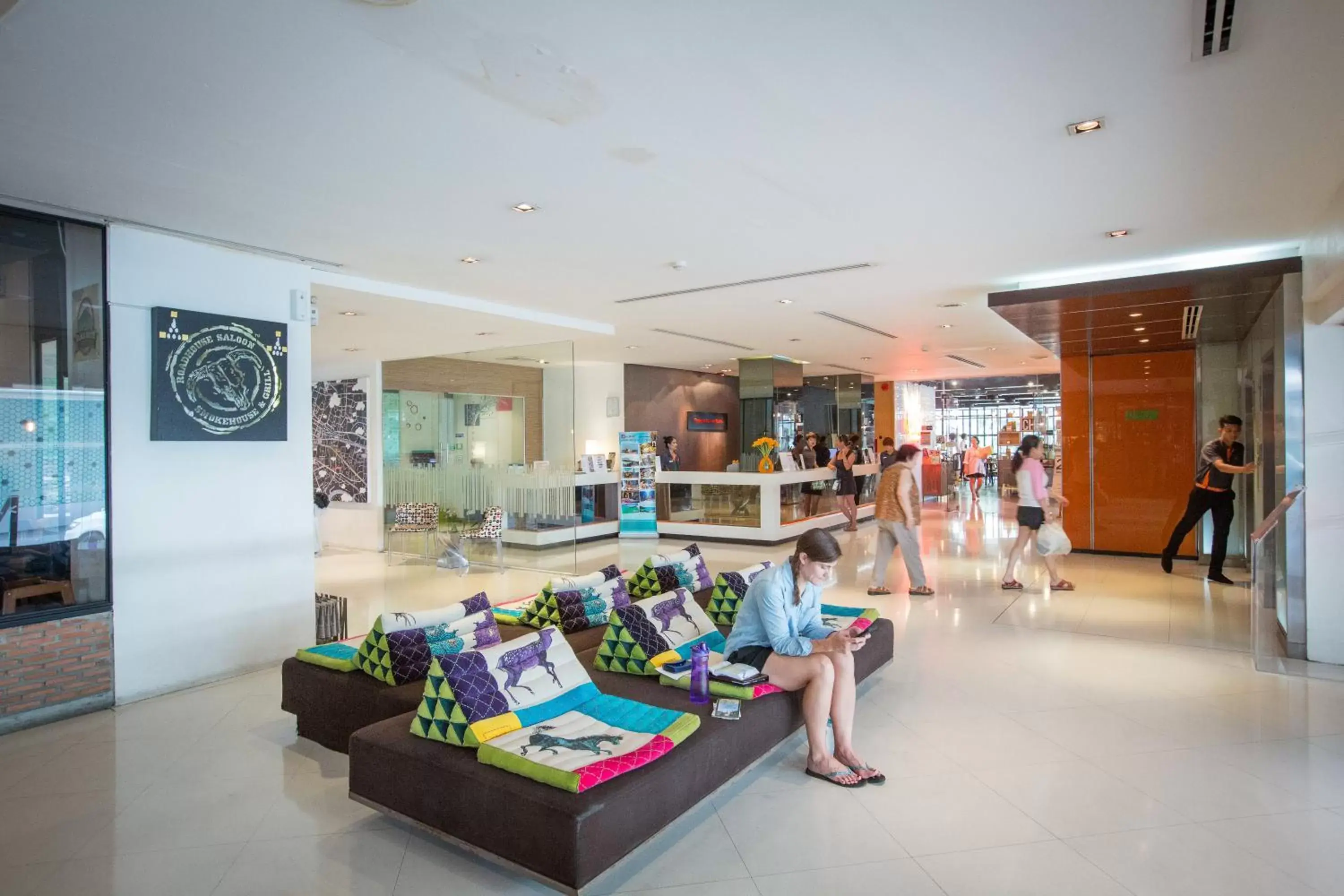 Lobby or reception in Trinity Silom Hotel