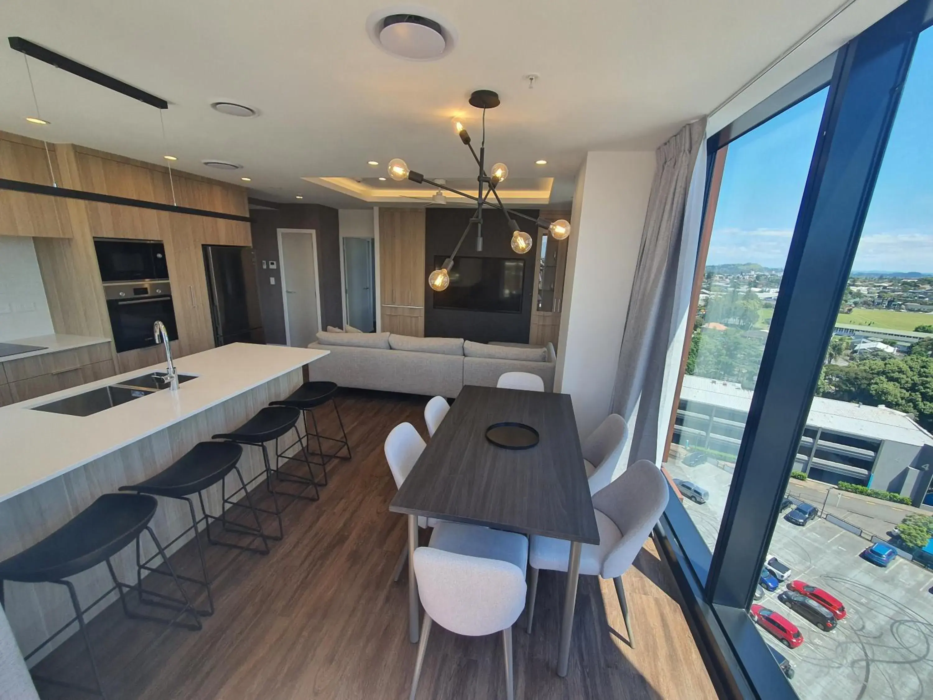 Living room in La Quinta by Wyndham Ellerslie Auckland