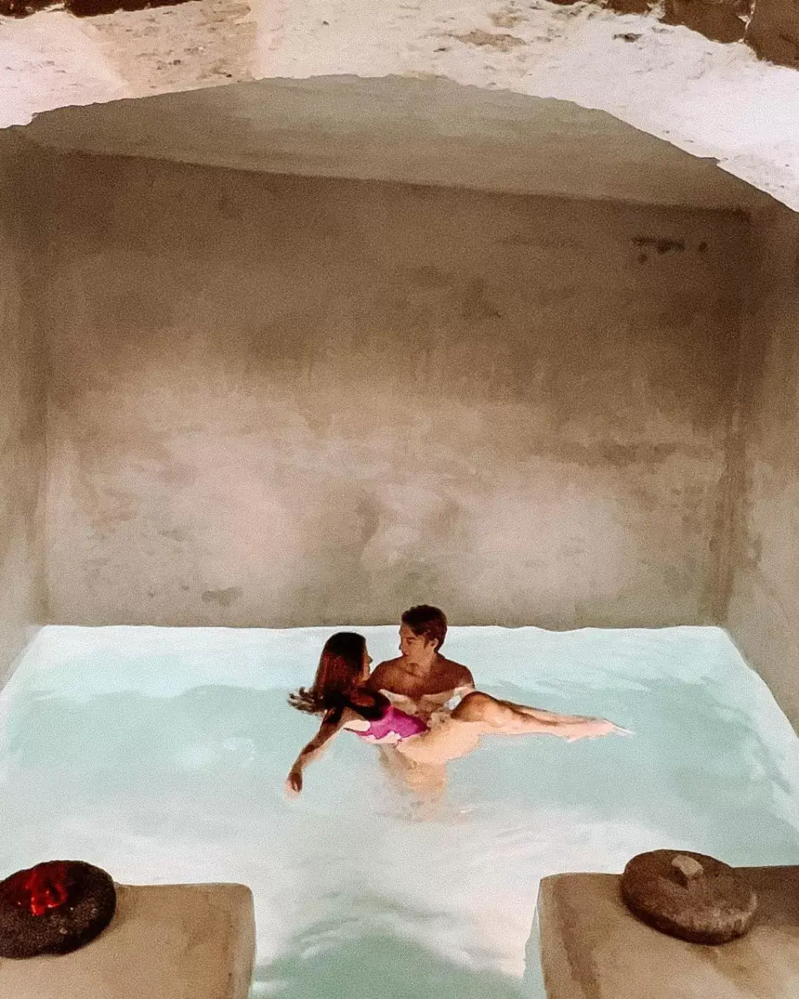 Swimming pool in Doda Artisanal Cave Hotel Adults only