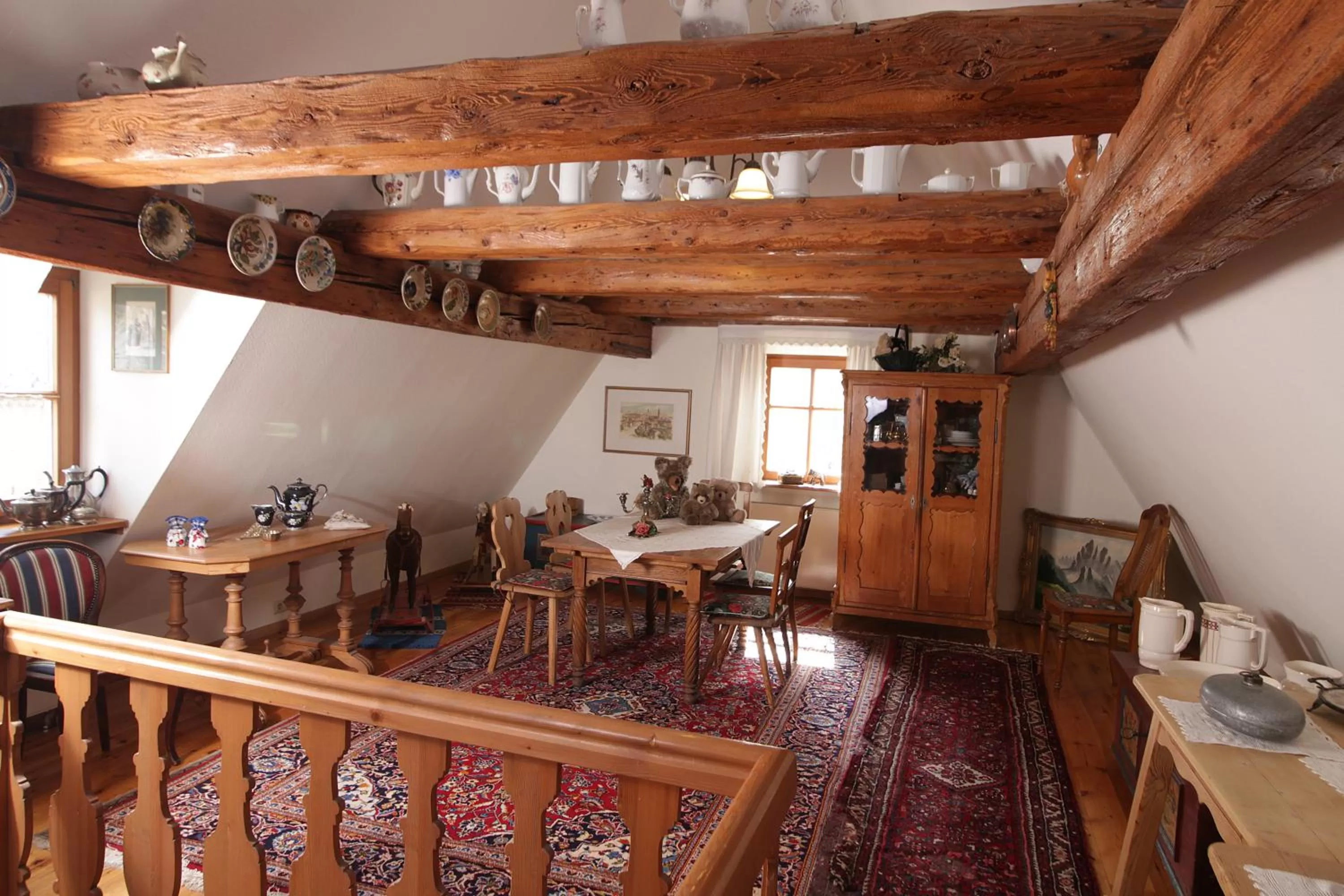 Communal lounge/ TV room in Hotel und Gasthof Ritter St. Georg