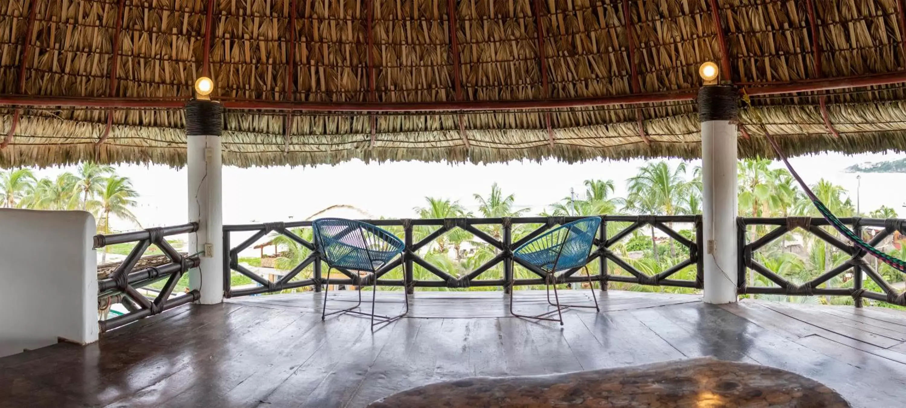 Seating area in Hotel Bungalows Acuario