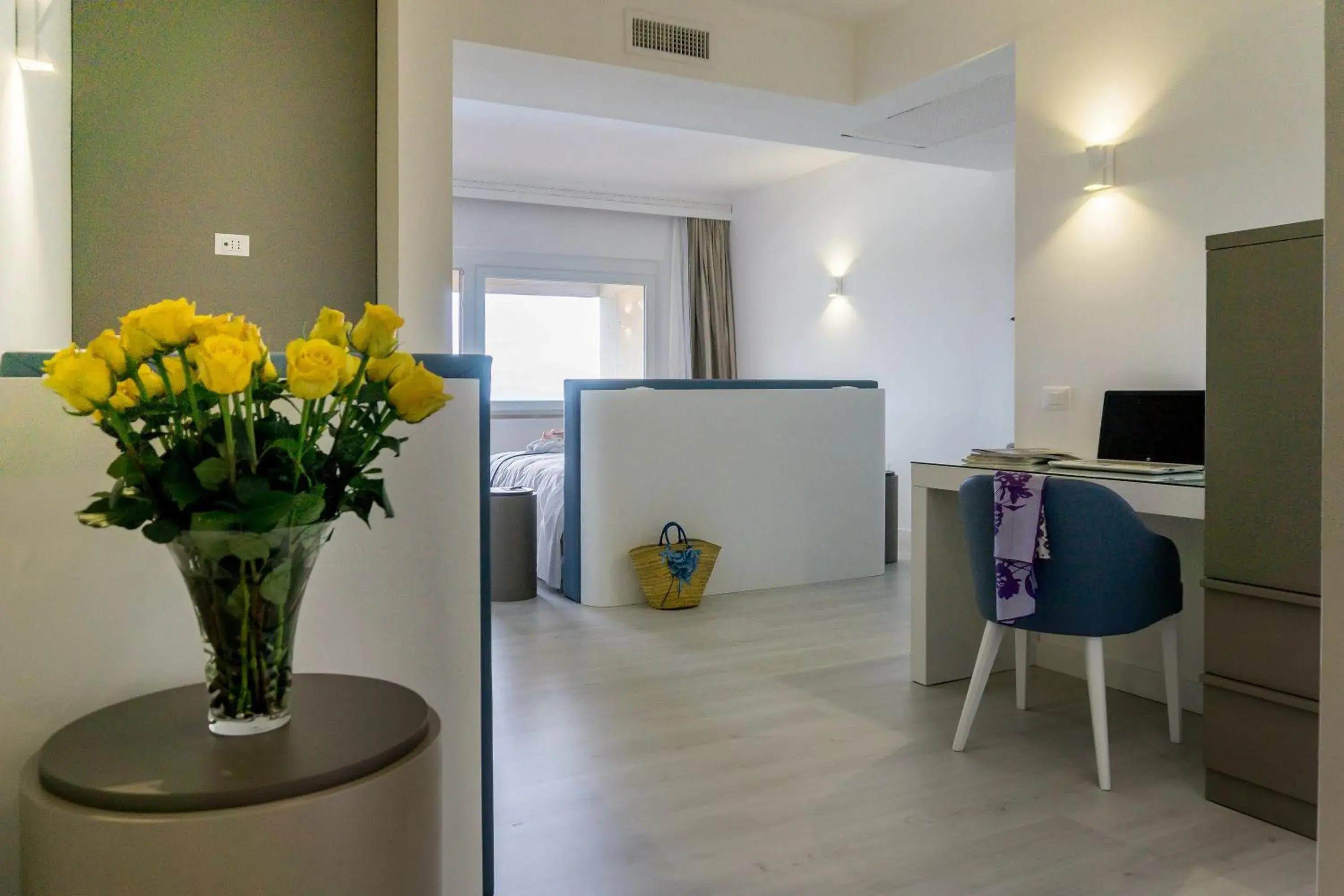 Bedroom, Dining Area in Golf Hotel Punta Ala