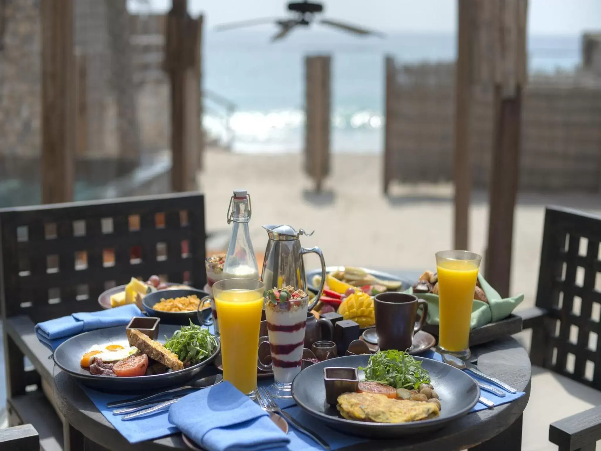 Breakfast in Six Senses Zighy Bay