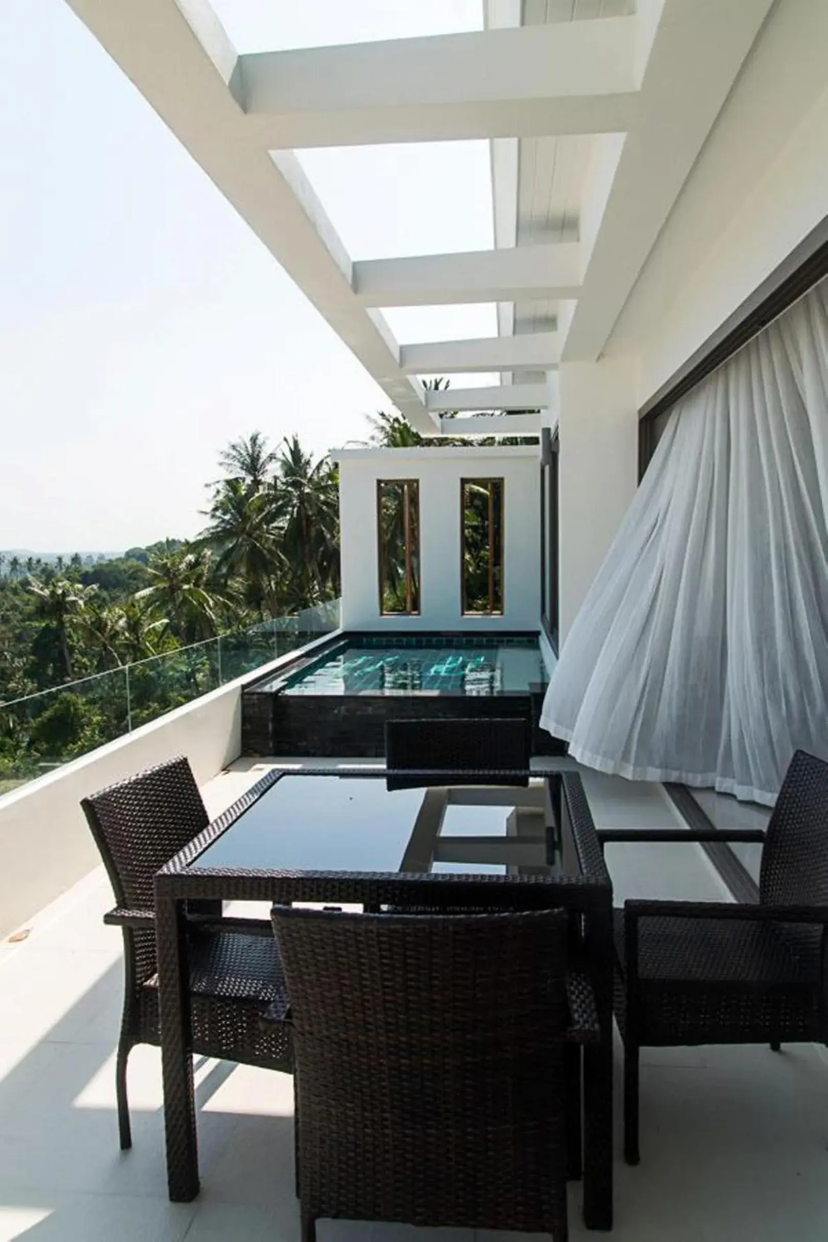 Balcony/Terrace, Swimming Pool in Tropical Sea View Residence