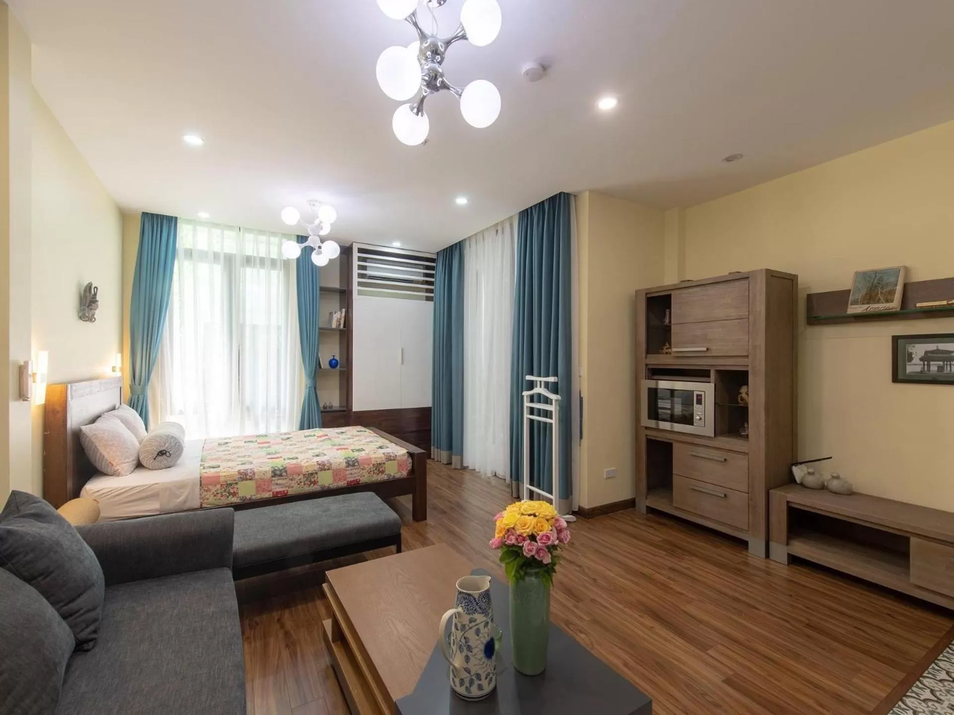 Living room in Auntie Liên's Homestay