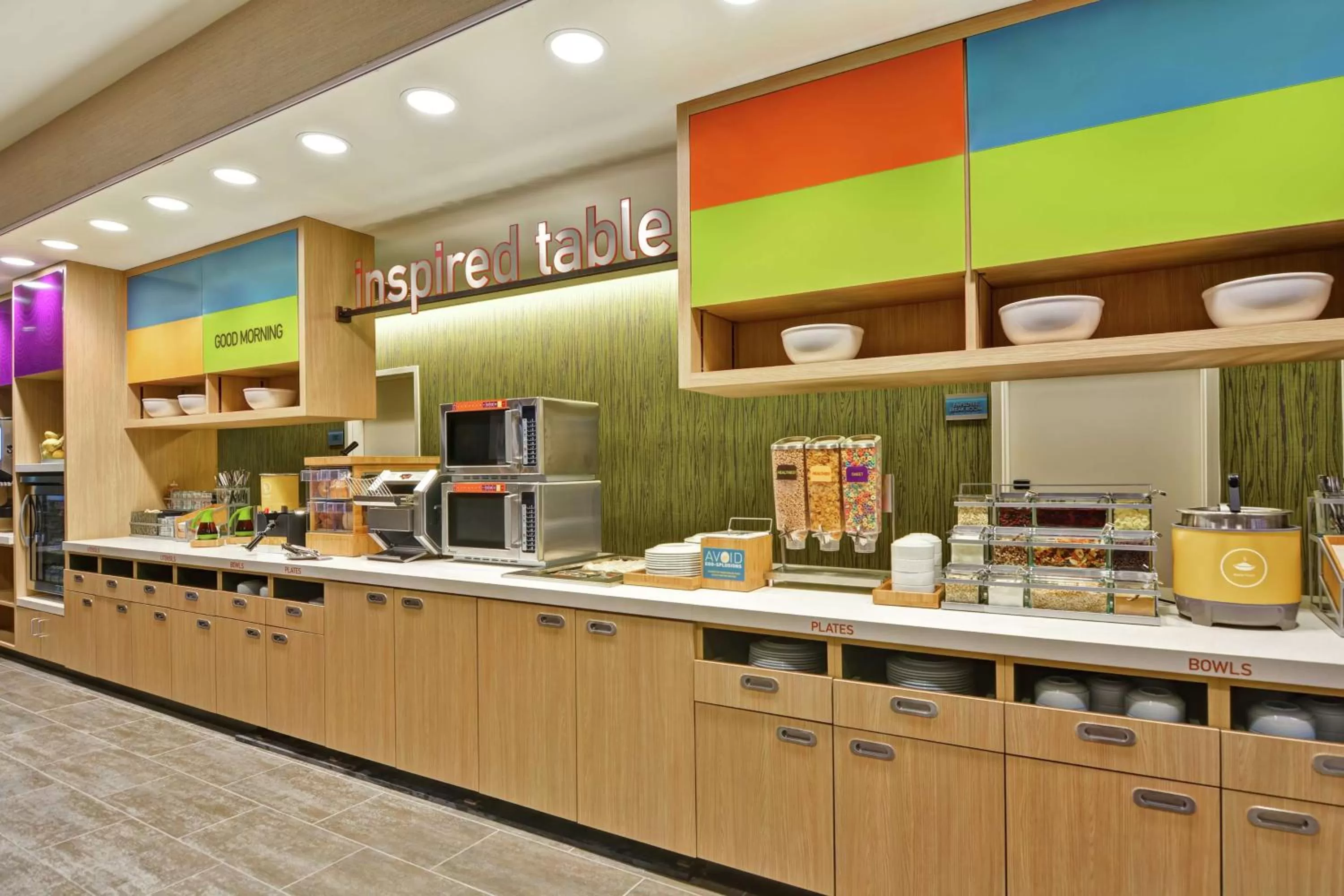 Breakfast in Home2 Suites By Hilton Charlotte Piper Glen