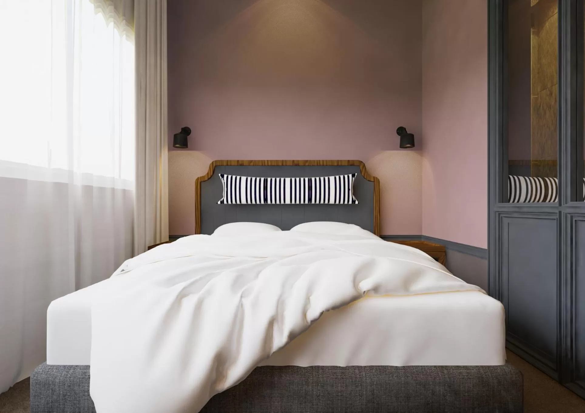 Bed in The Jesselton Hotel