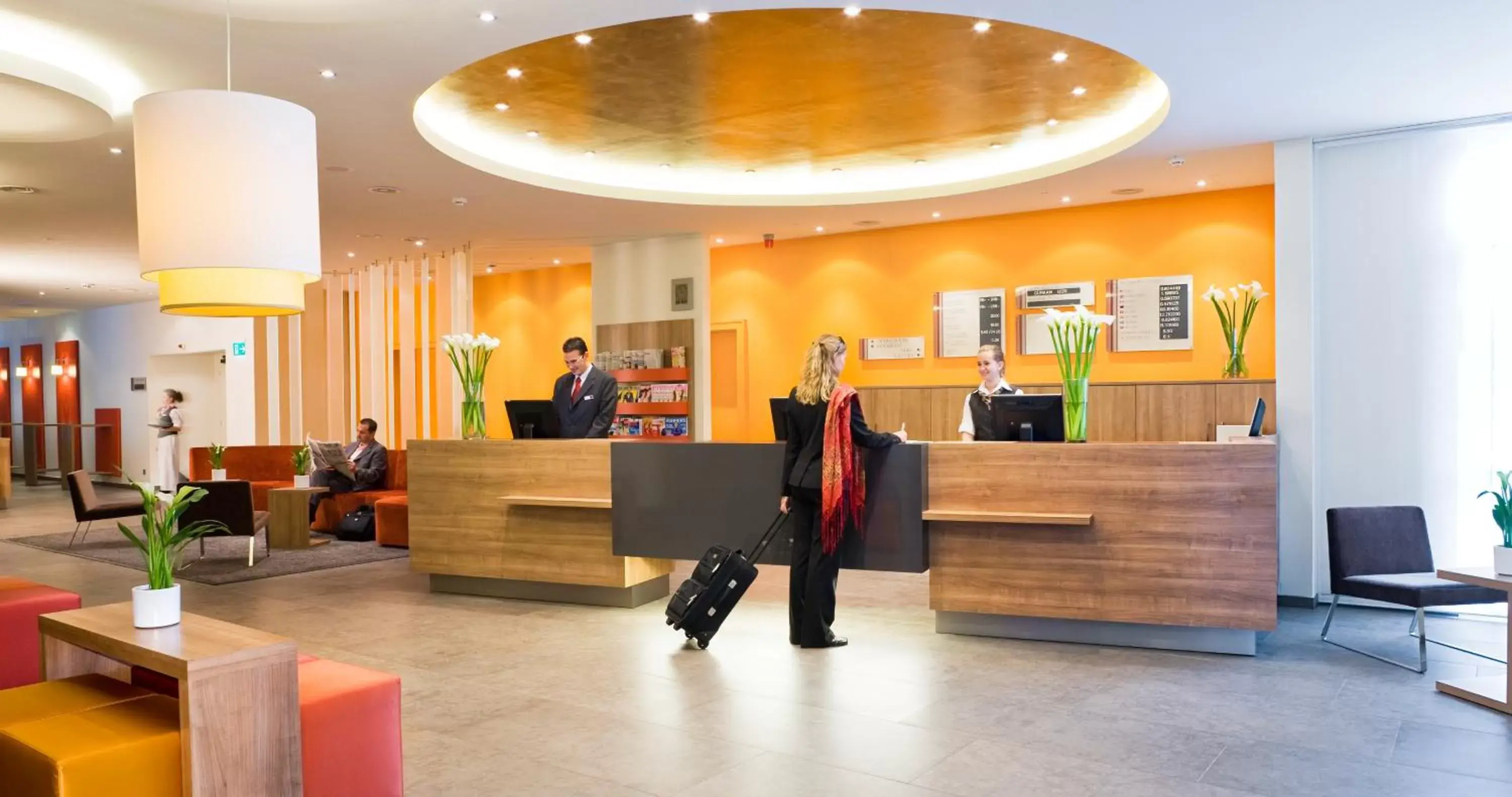 Lobby or reception, Lobby/Reception in Mercure Hotel Stuttgart Airport Messe