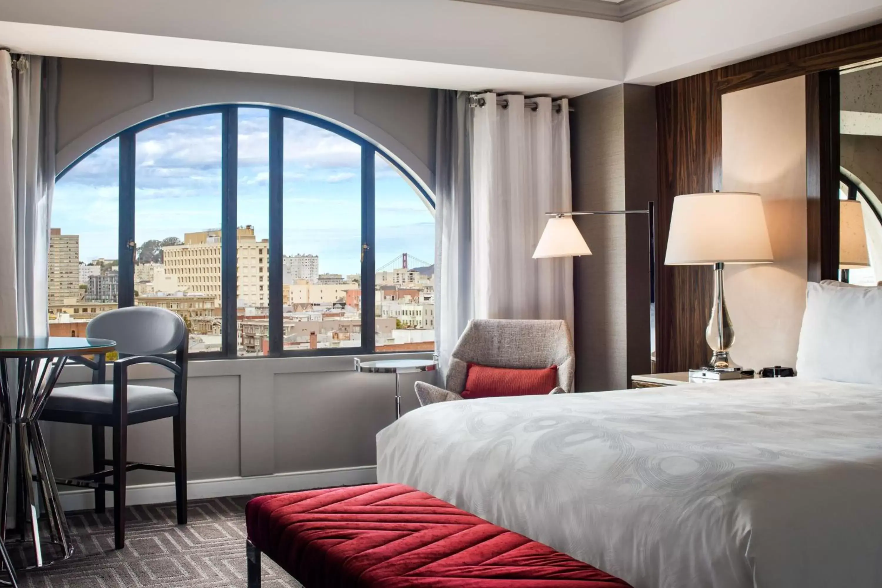 King Bed with City View in JW Marriott San Francisco Union Square King Bed with City View in JW Marriott San Francisco Union Square