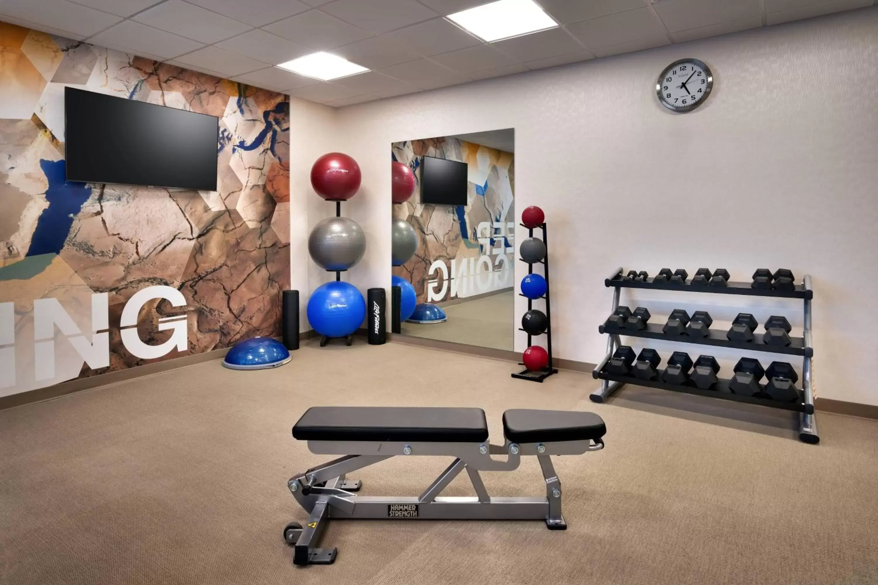 Fitness centre/facilities, Fitness Center/Facilities in SpringHill Suites by Marriott El Paso Airport