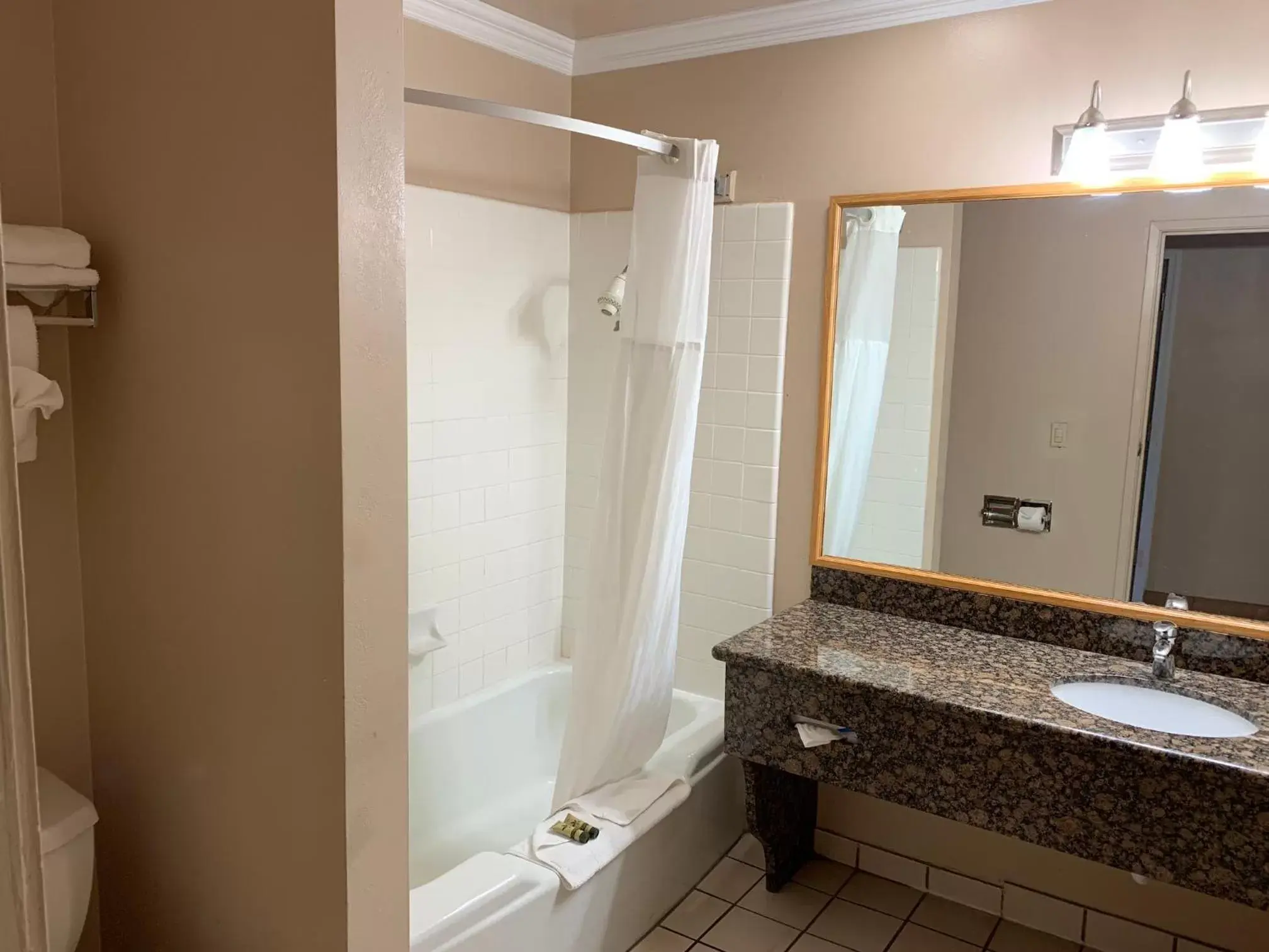 Bathroom in Olive Tree Inn & Suites