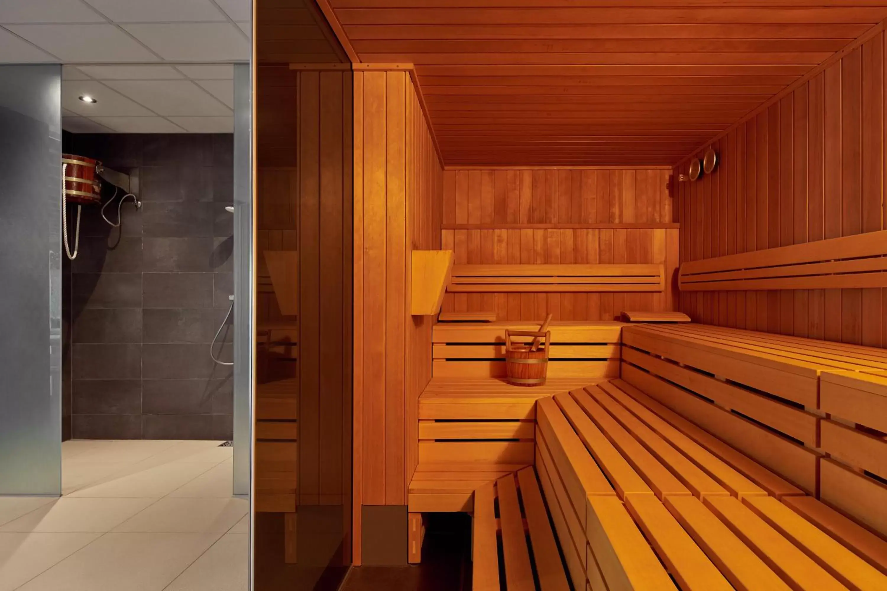 Sauna in Van der Valk Hotel Antwerpen