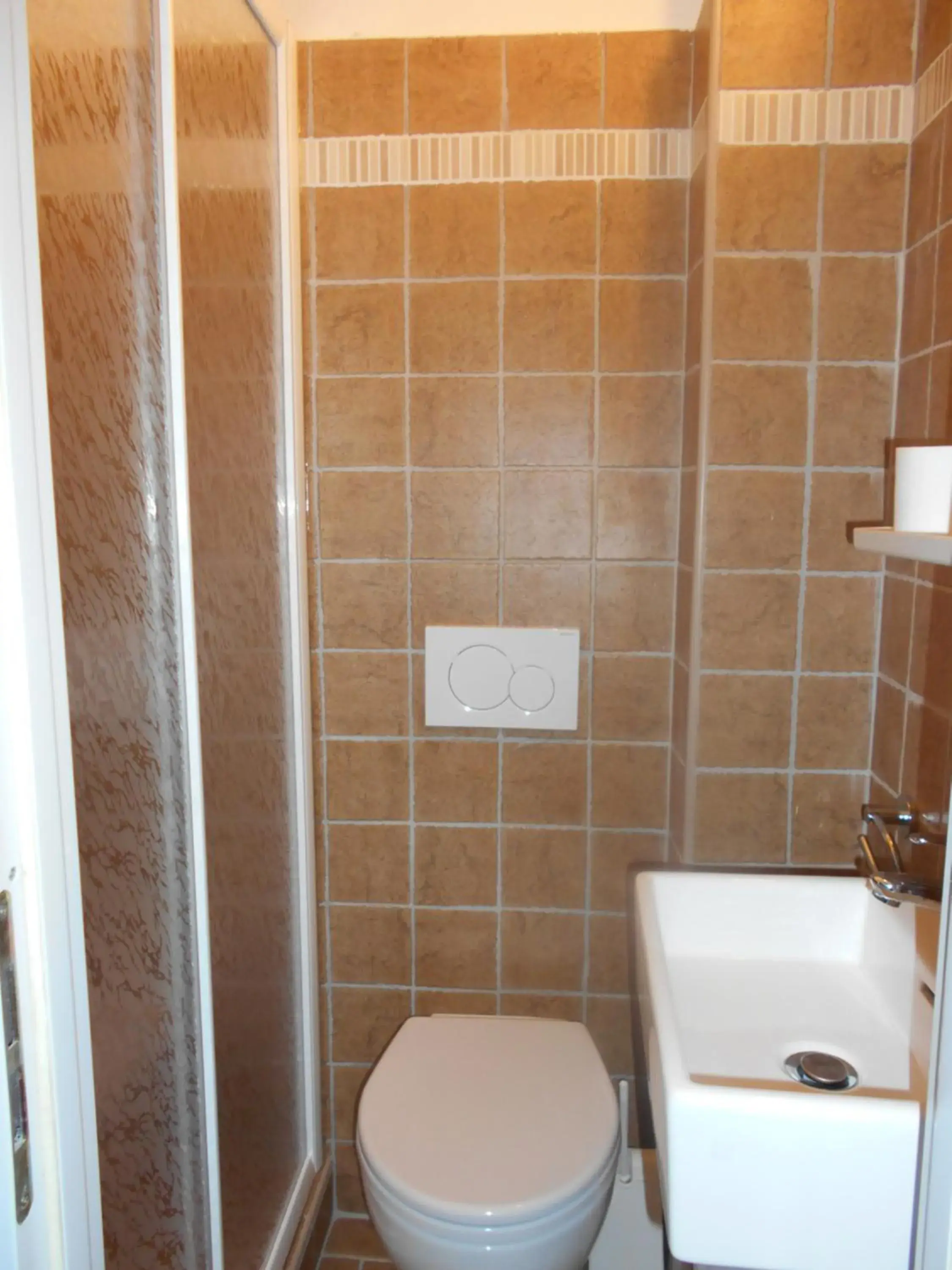 Bathroom in Hotel Ristorante Miramare