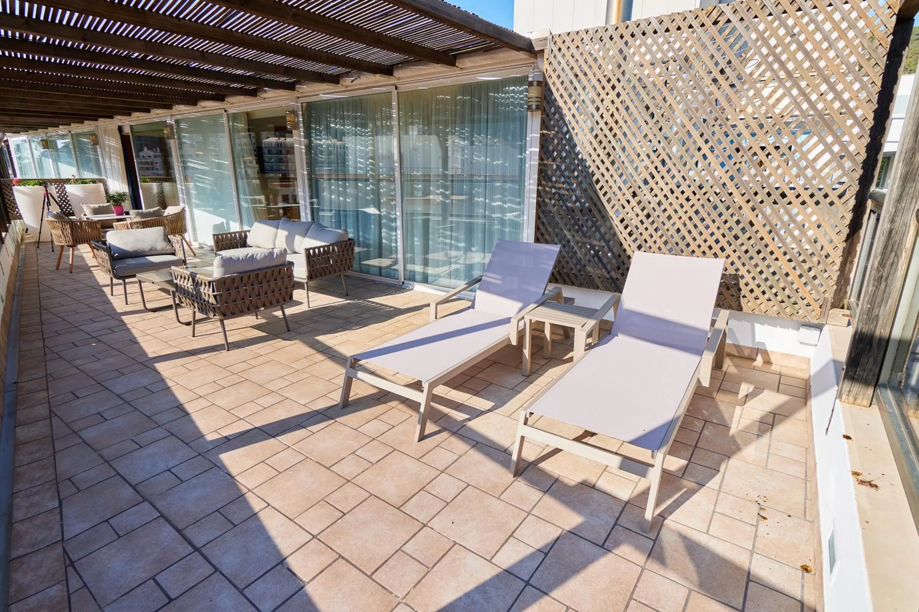 Seating area in Los Geranios