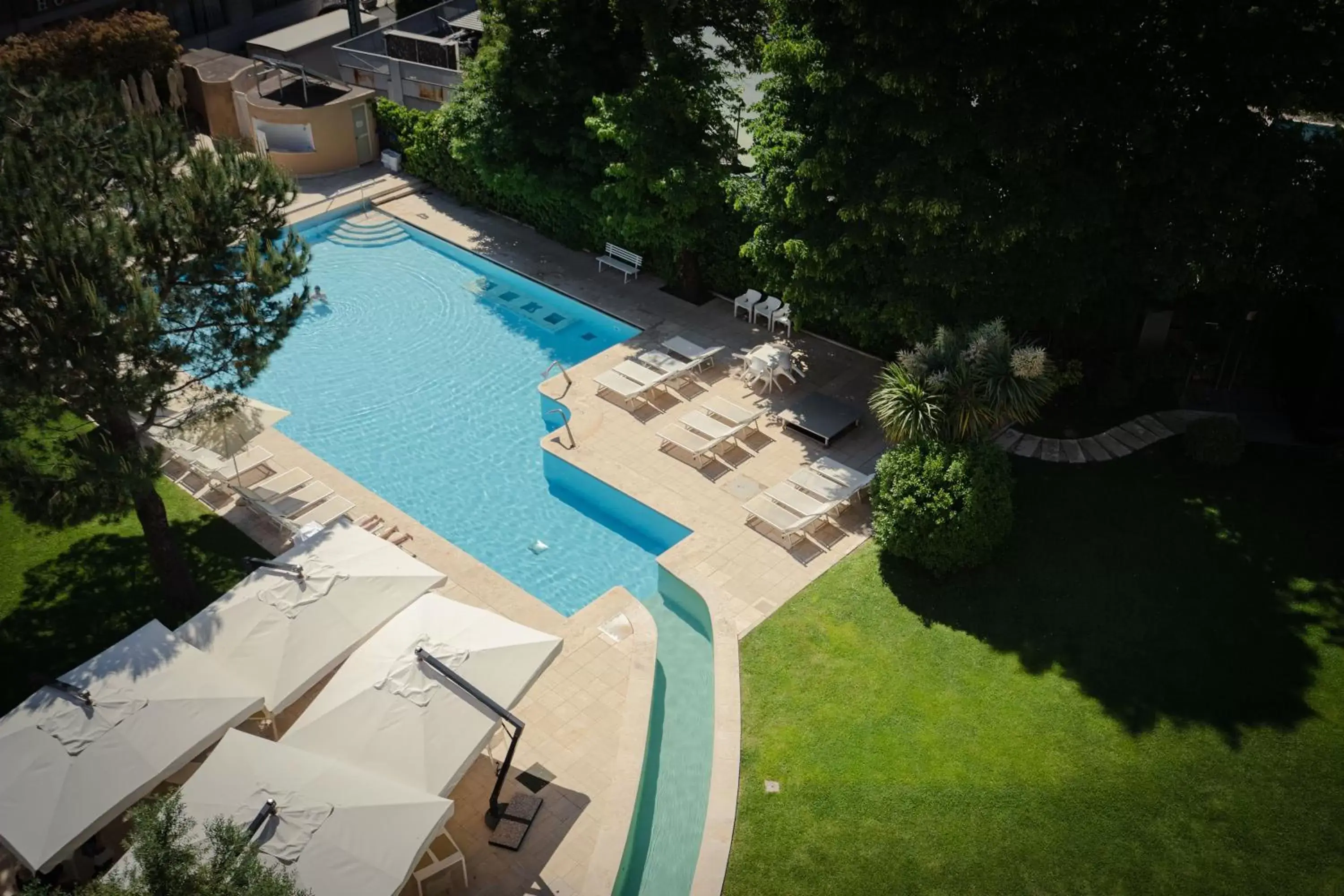 Swimming pool, Pool View in Silva Hotel Splendid