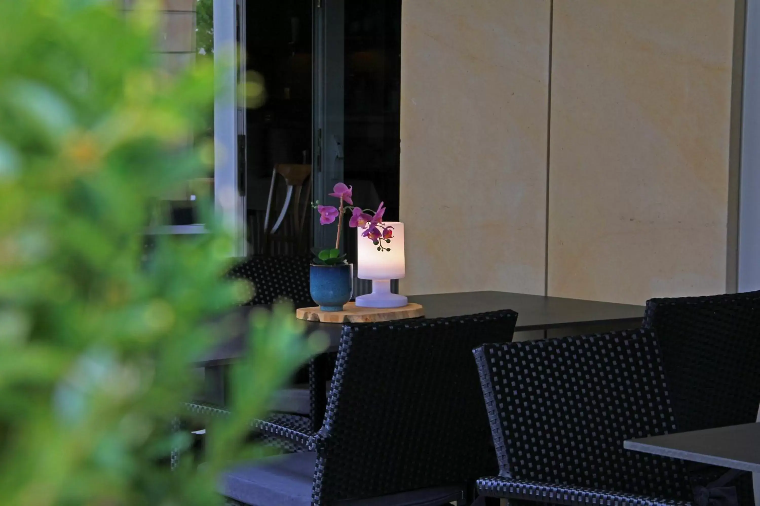 Balcony/Terrace in City Hotel Frankfurt Bad Vilbel