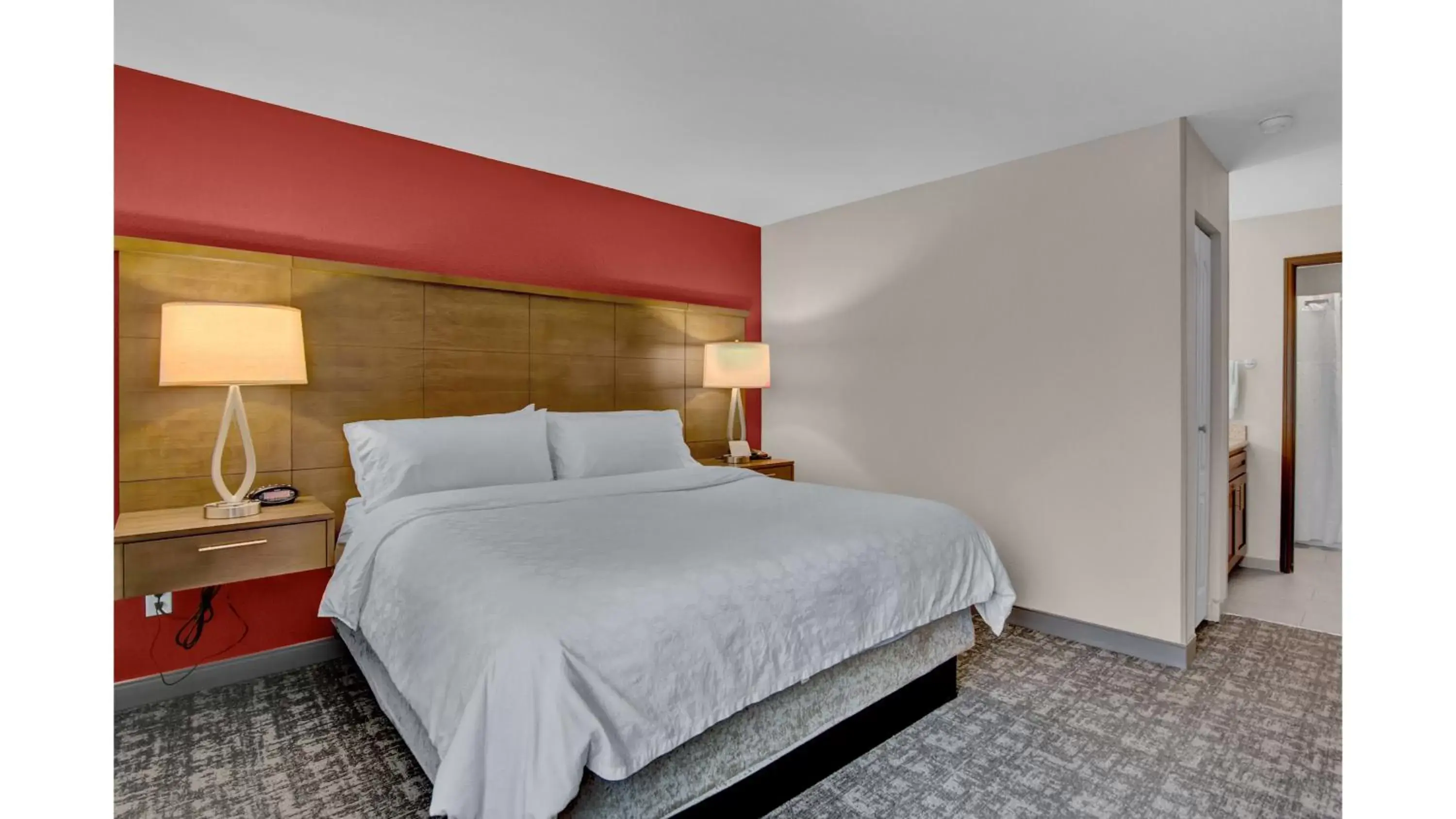 Photo of the whole room, Bed in Staybridge Suites Salt Lake-West Valley City, an IHG Hotel