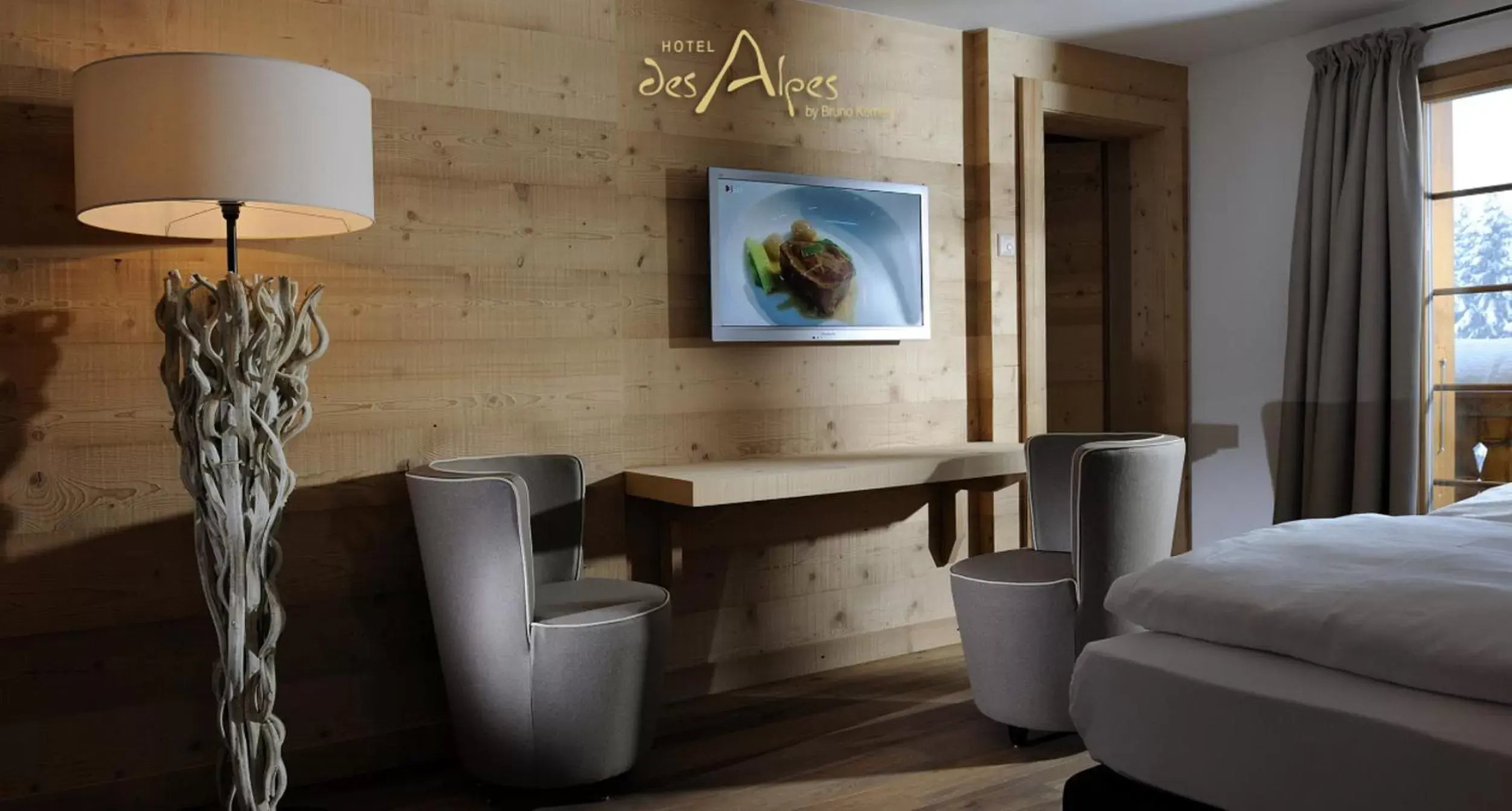 Day, Seating Area in Hotel des Alpes Superieur