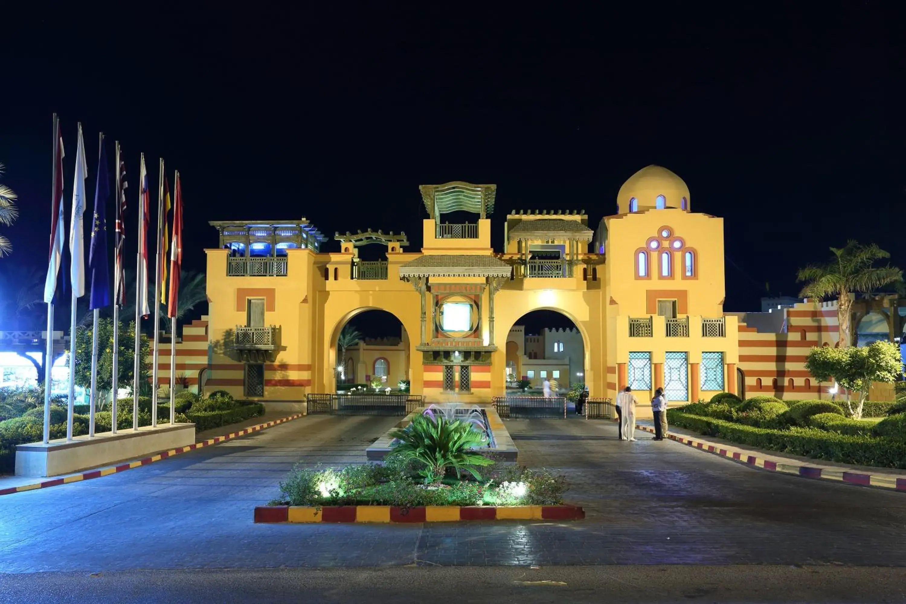 Facade/entrance, Property Building in Rehana Royal Beach Resort - Aquapark & Spa - Family & Couples Only