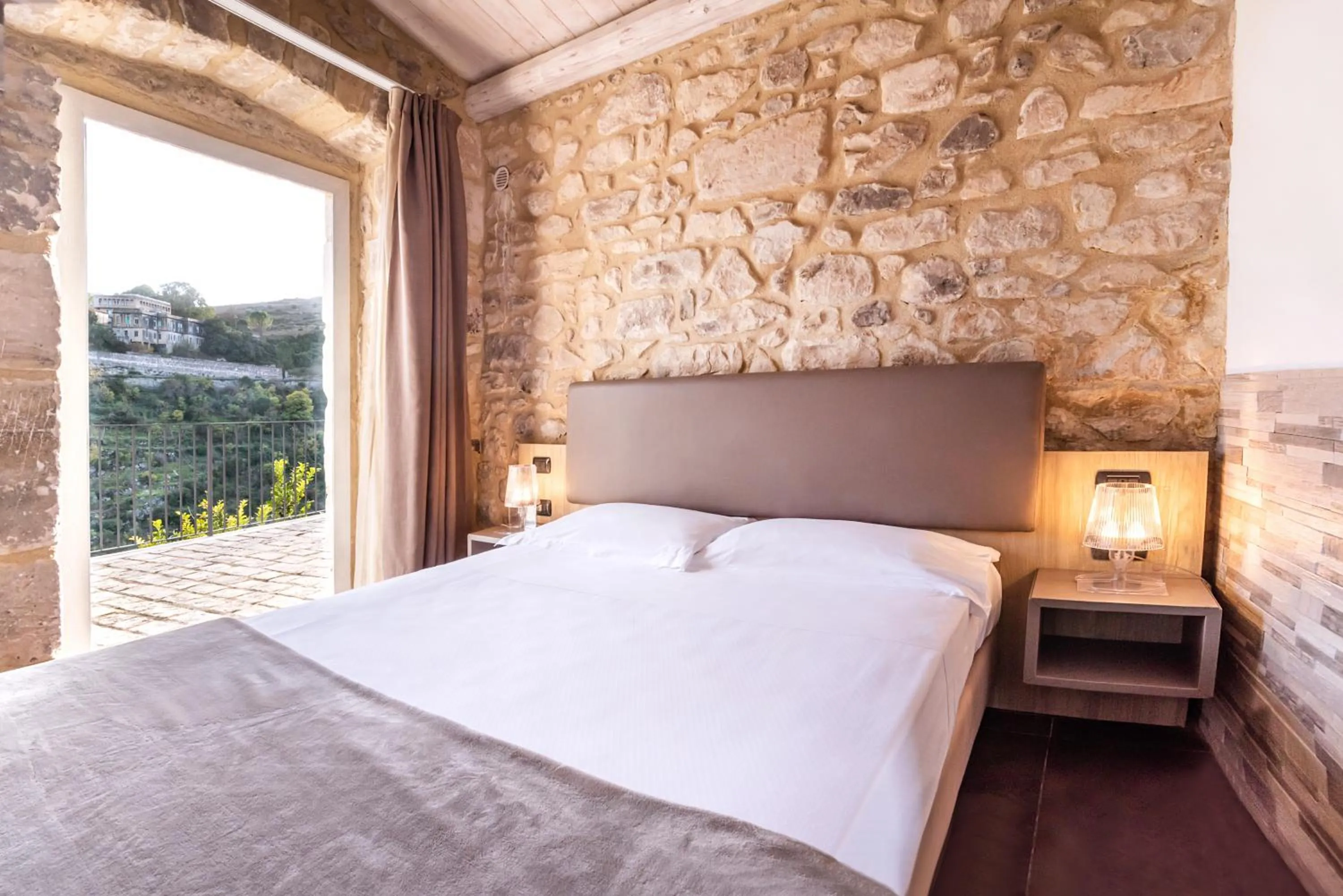 Bed in San Giorgio Palace Hotel Ragusa Ibla