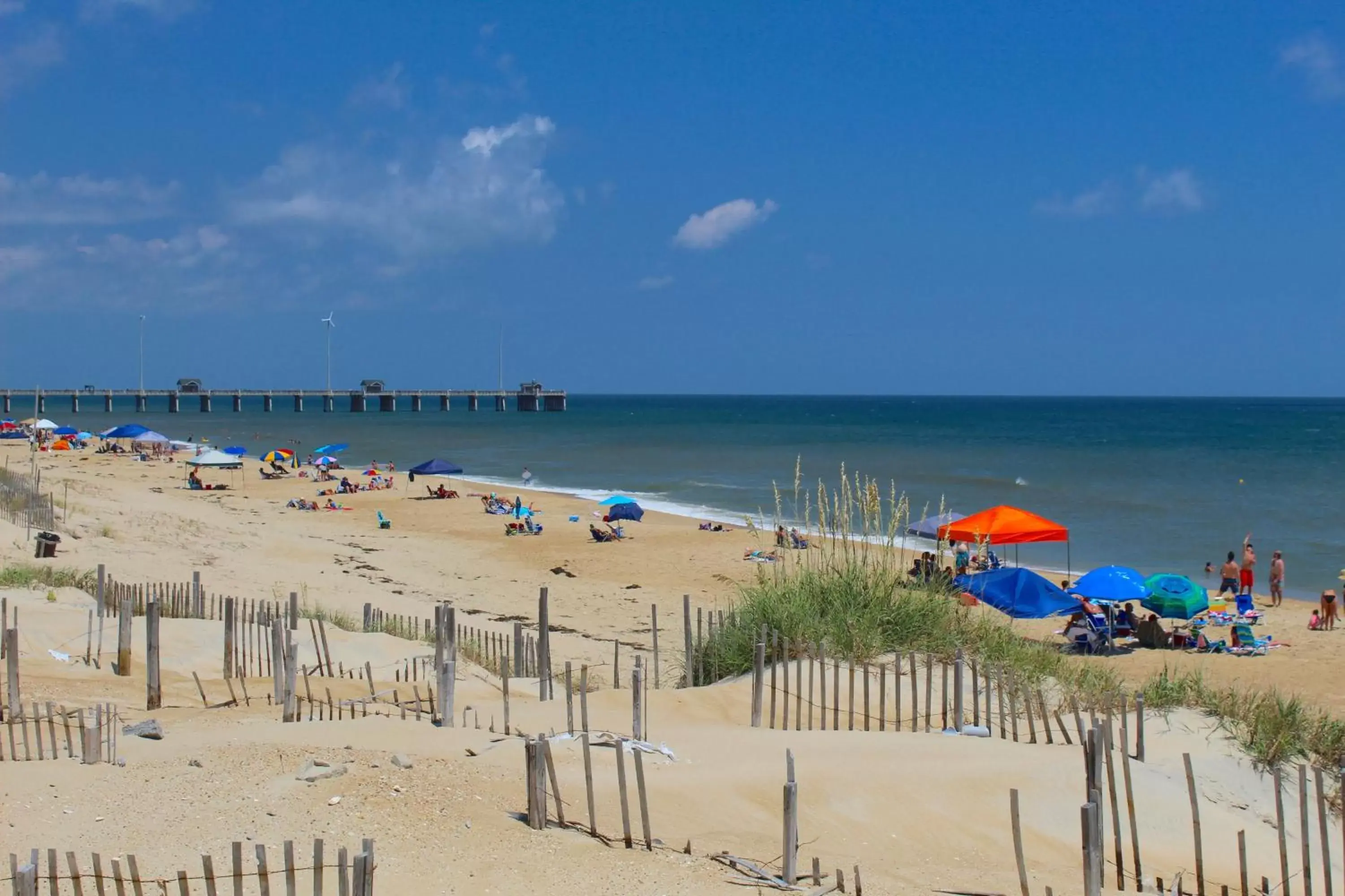 Beach in Whalebone Ocean Cottages by KEES Vacations