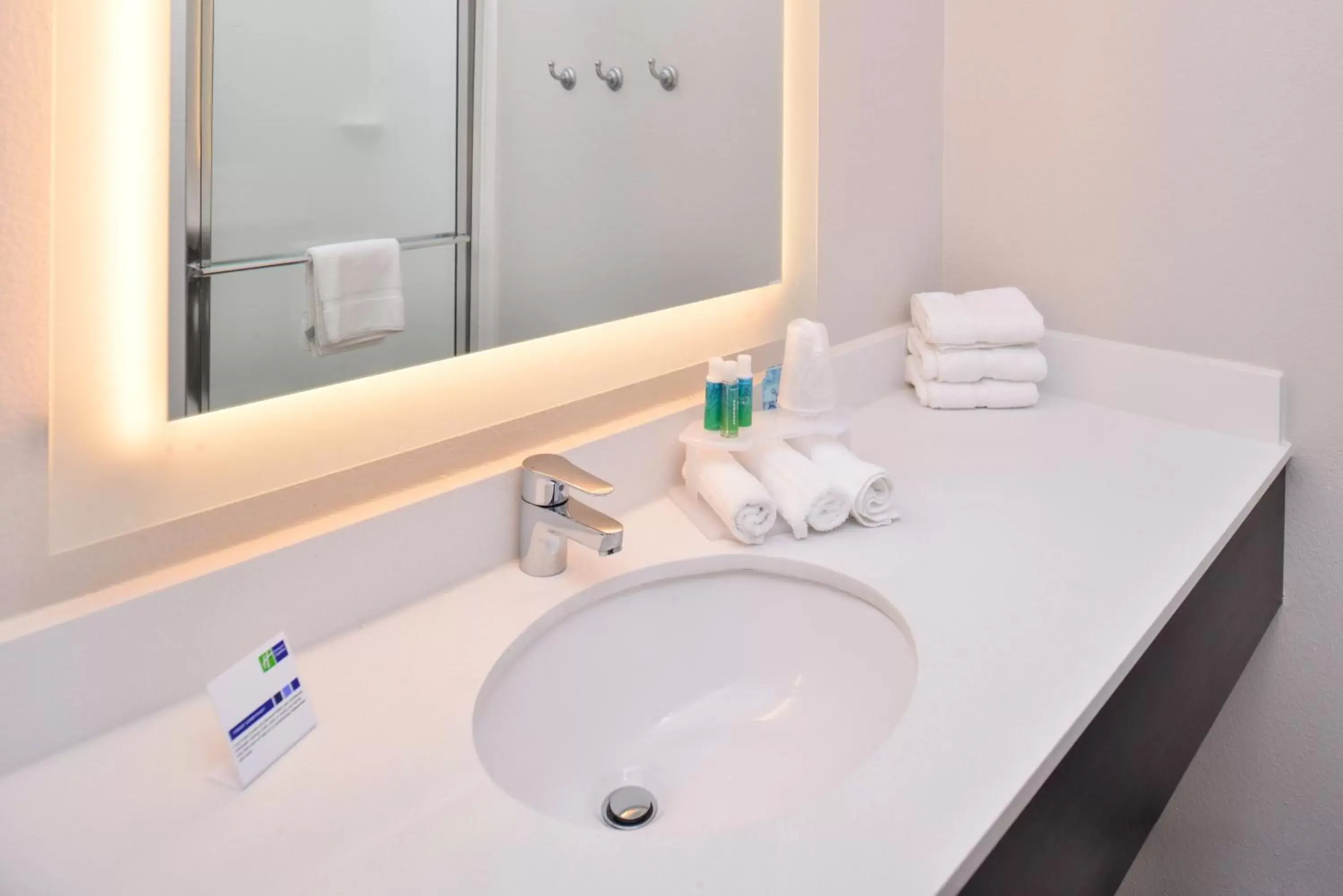 Bathroom in Holiday Inn Express & Suites Corpus Christi-N Padre Island, an IHG Hotel