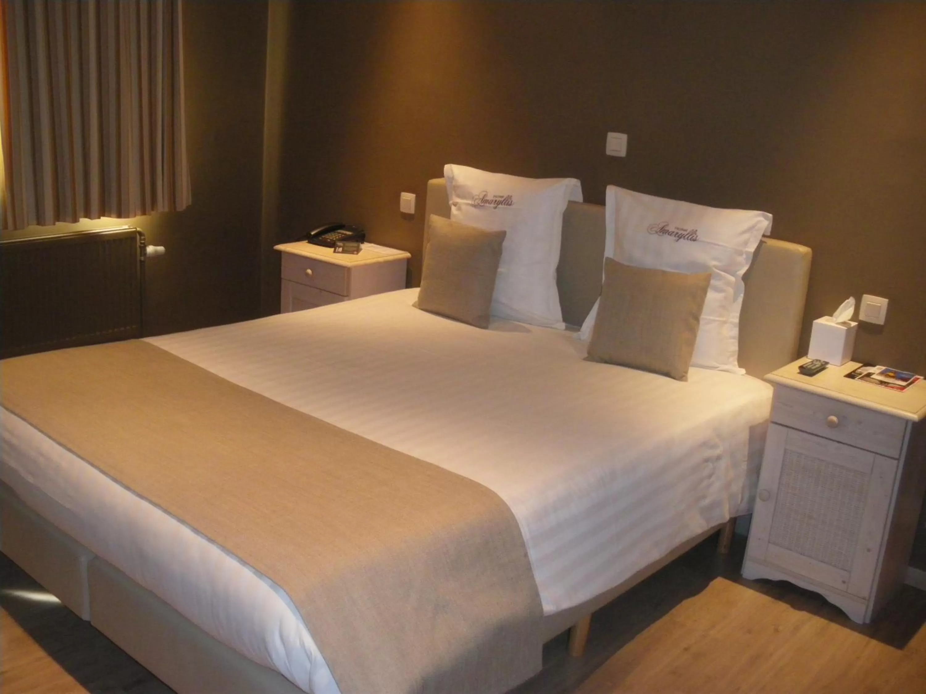 Bed in Hotel Amaryllis