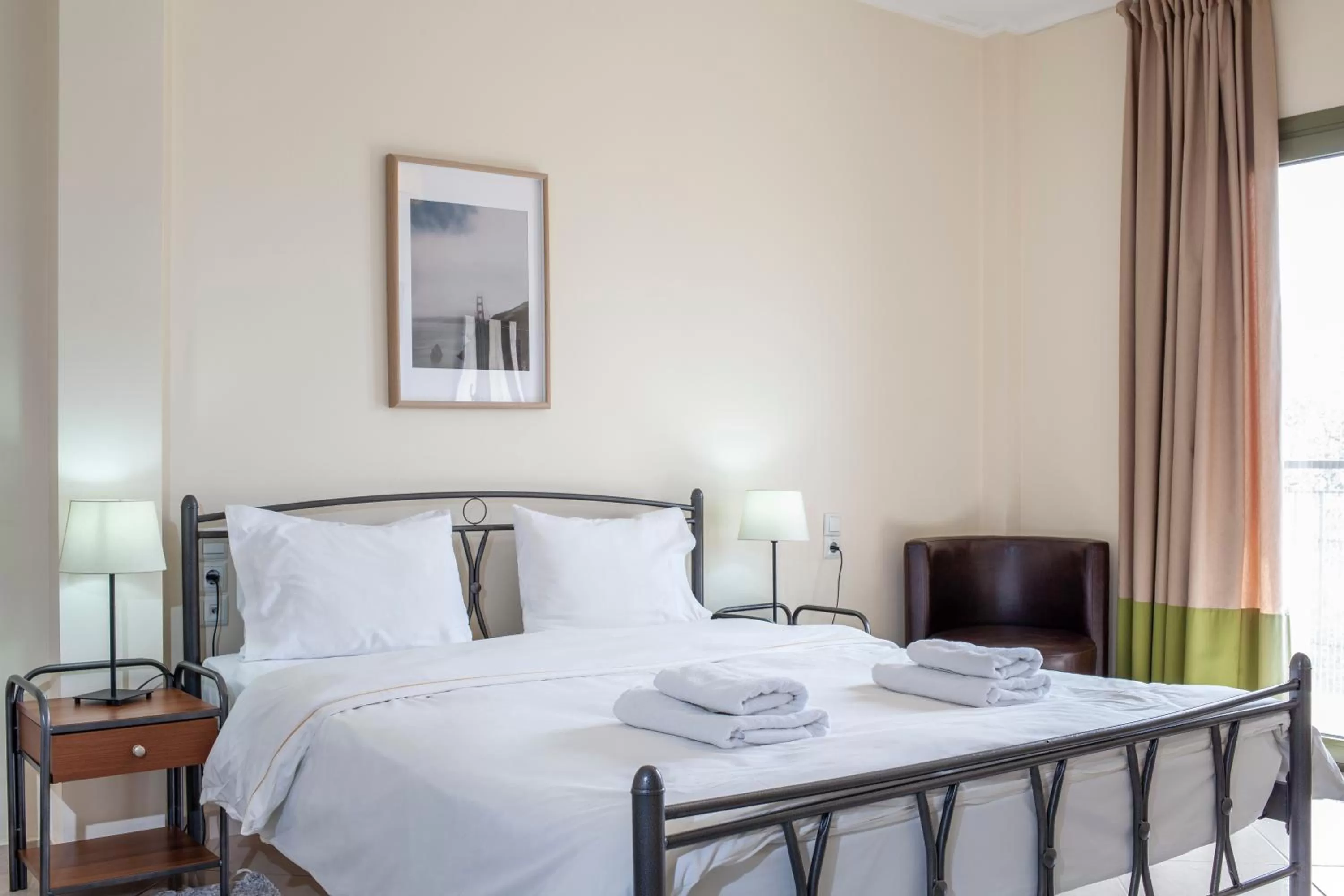 Photo of the whole room, Bed in Hotel Marathia