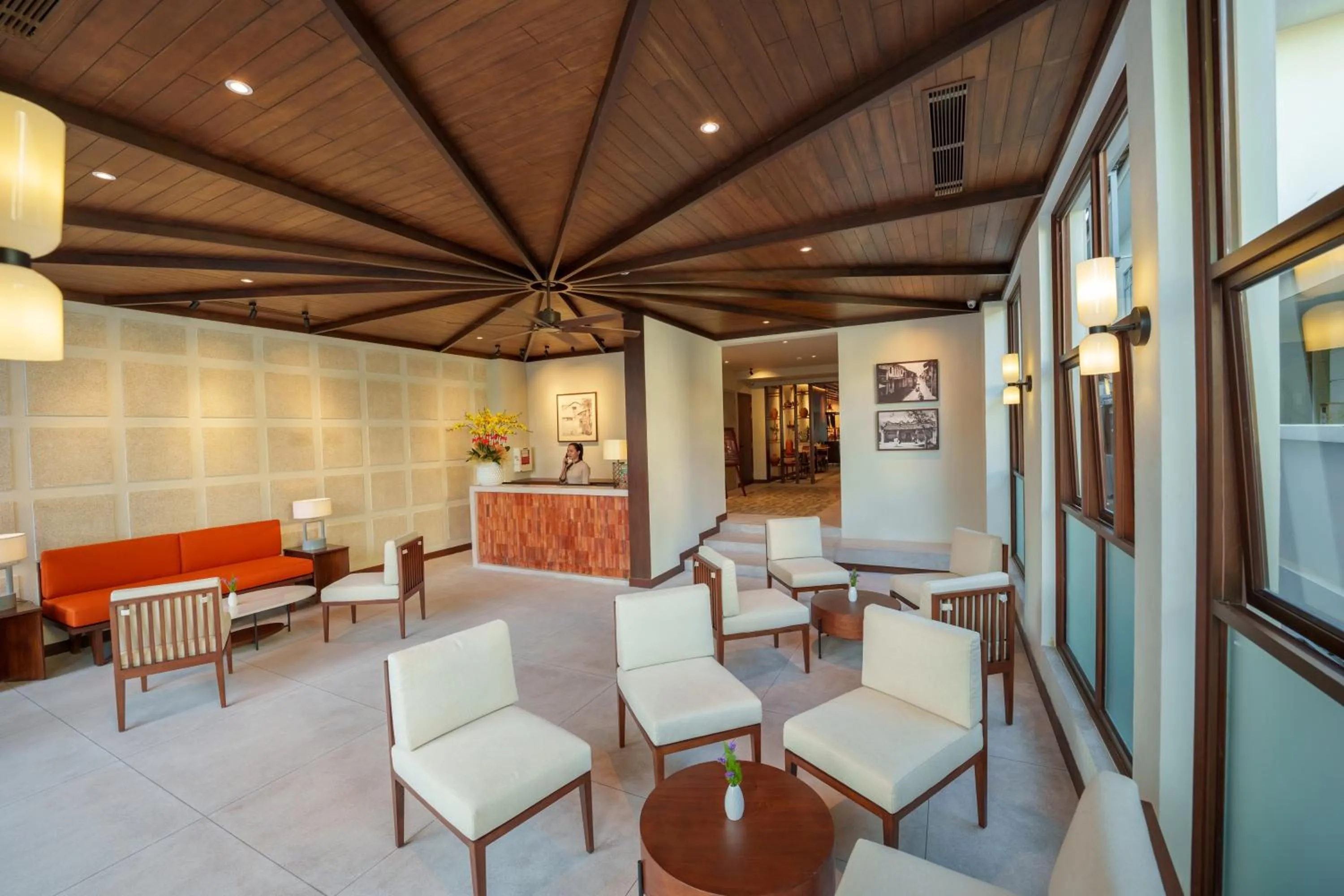 Lobby or reception in Cozy An Boutique Hotel Hoian