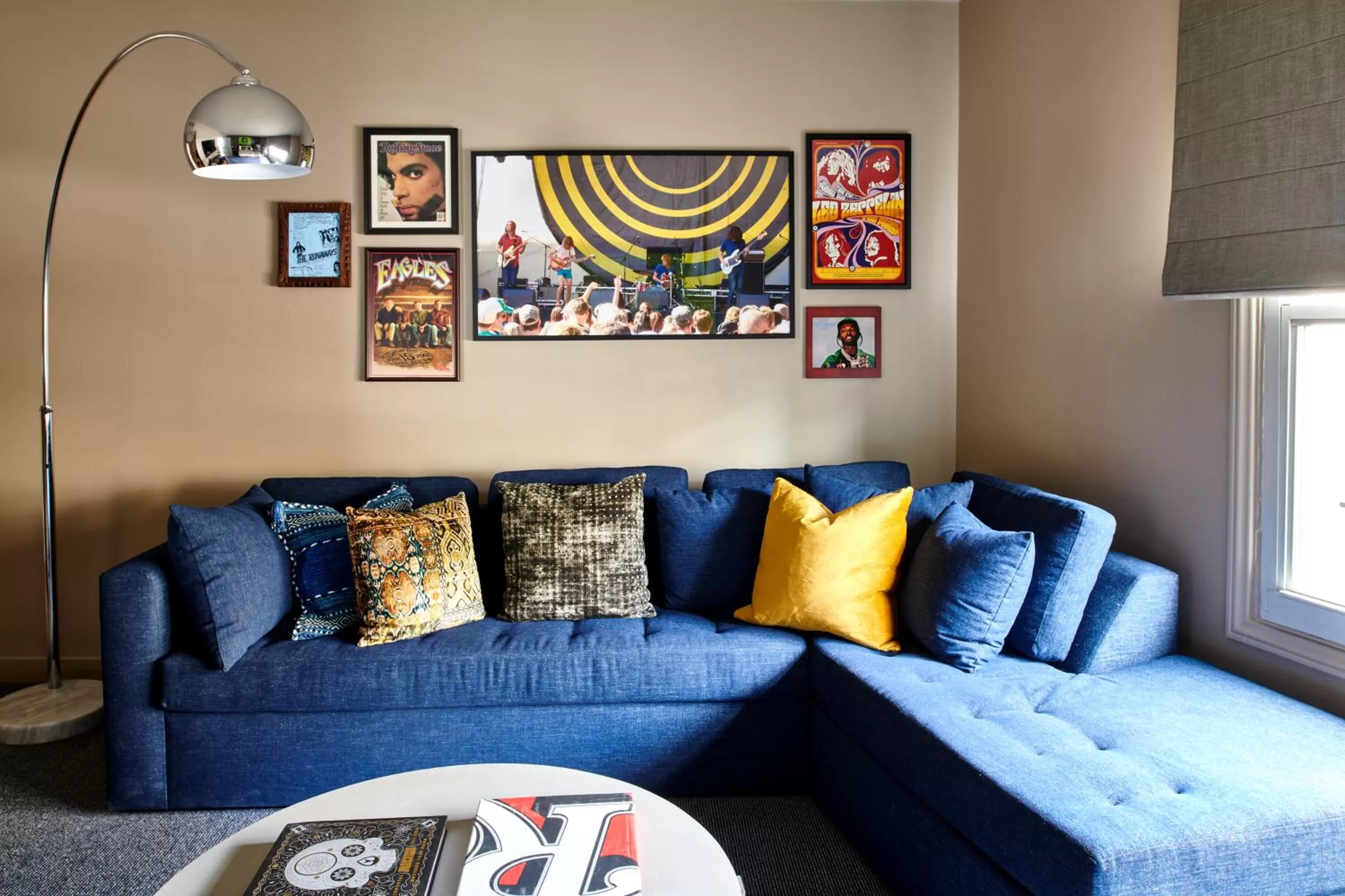 Living room in Hotel Ziggy On Sunset