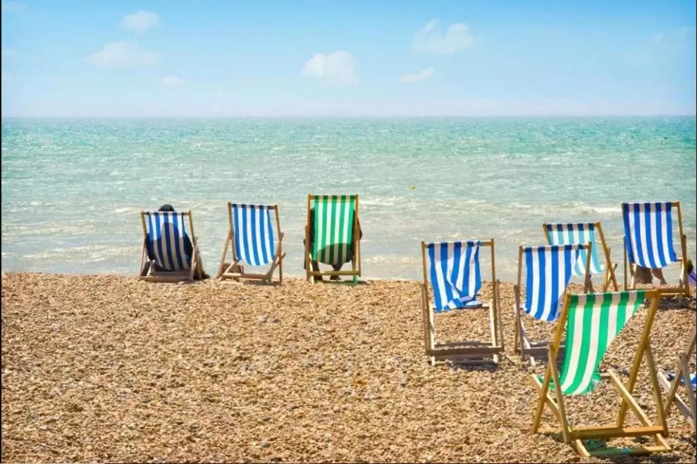 Beach in Avalon Hotel