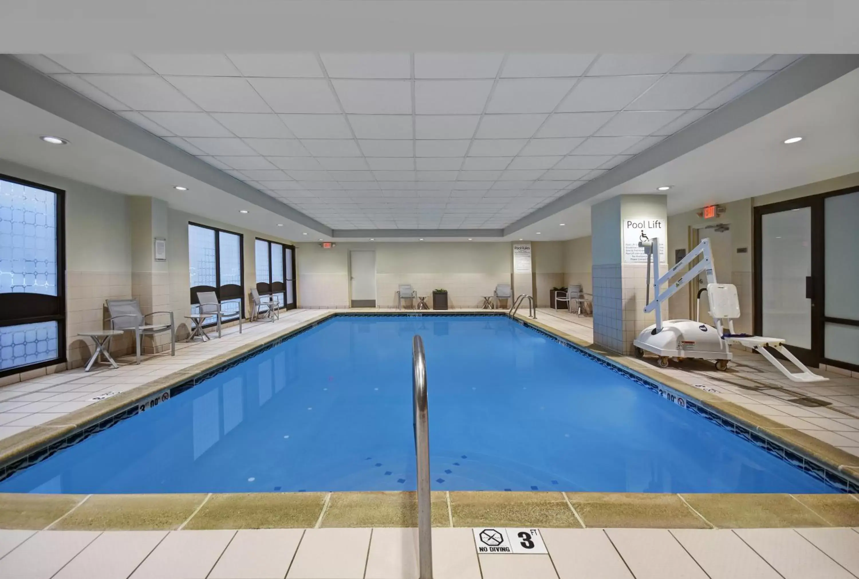 Swimming Pool in Holiday Inn Express & Suites Cincinnati Riverfront, an IHG Hotel