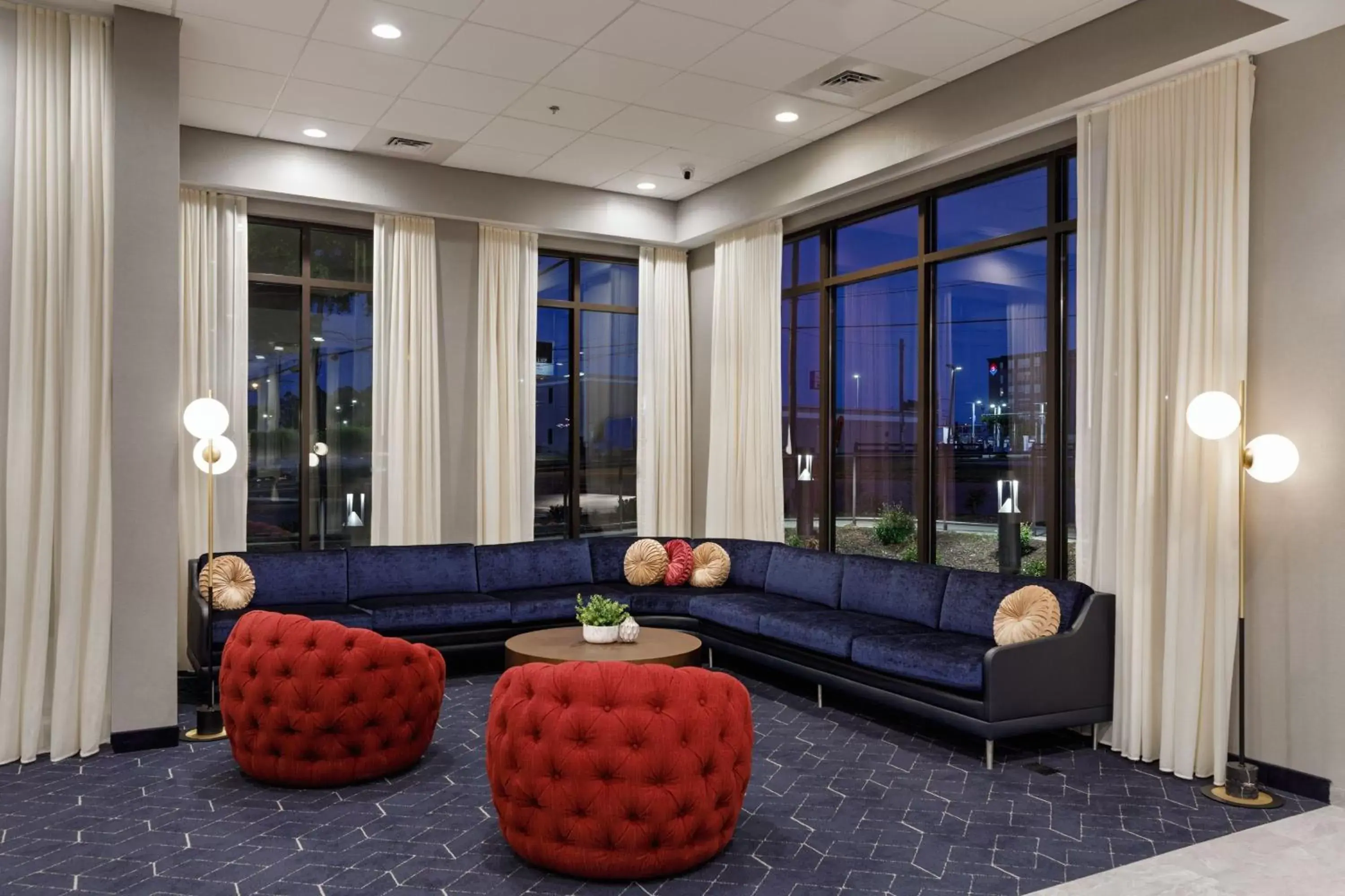 Lobby or reception, Seating Area in Courtyard by Marriott Richmond Scott's Addition