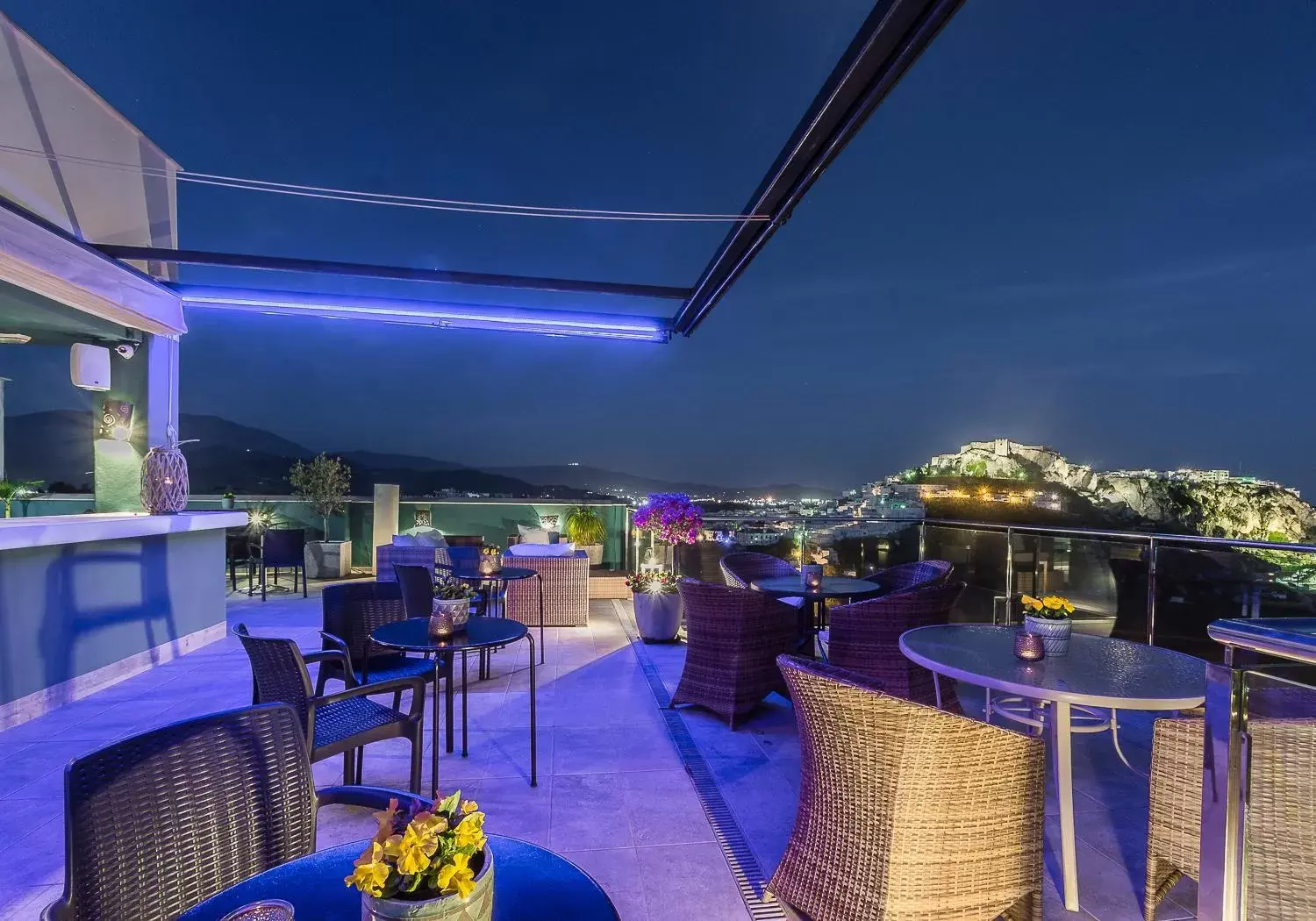 Balcony/Terrace, Restaurant/Places to Eat in Hotel Miba