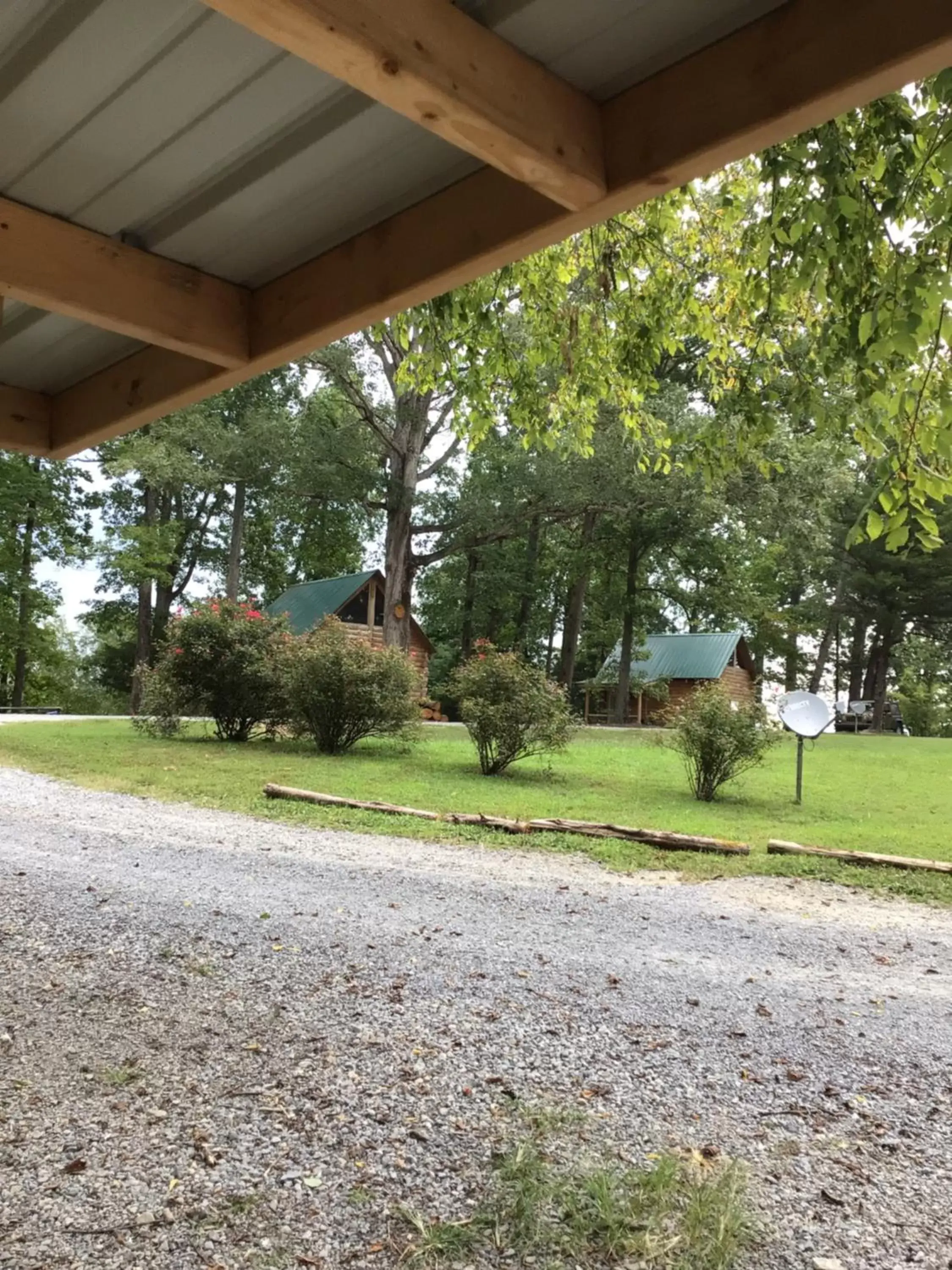 Garden in Kozy Haven Log Cabin Rentals