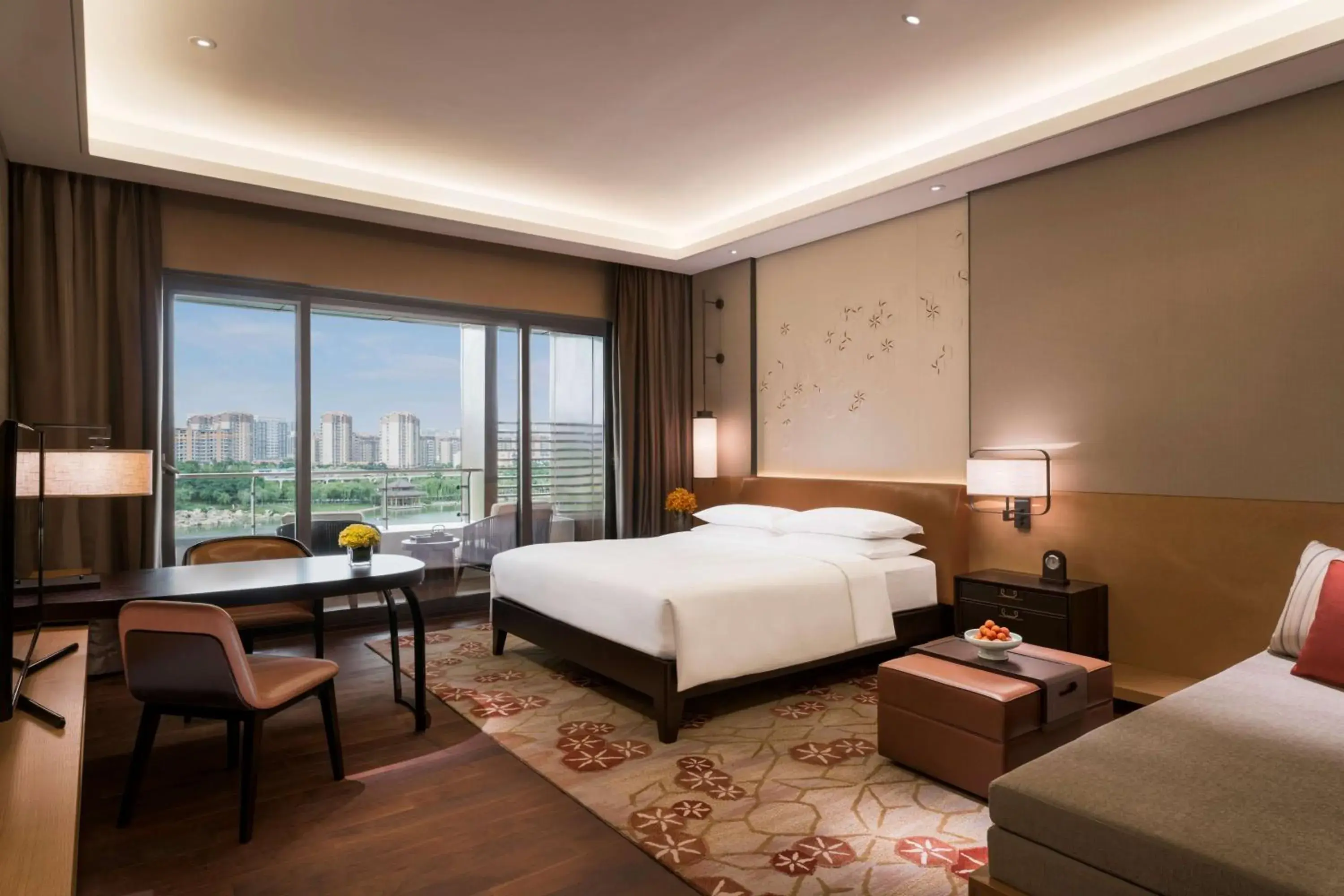 Photo of the whole room, Bed in Hyatt Regency Xi'an Photo of the whole room, Bed in Hyatt Regency Xi'an