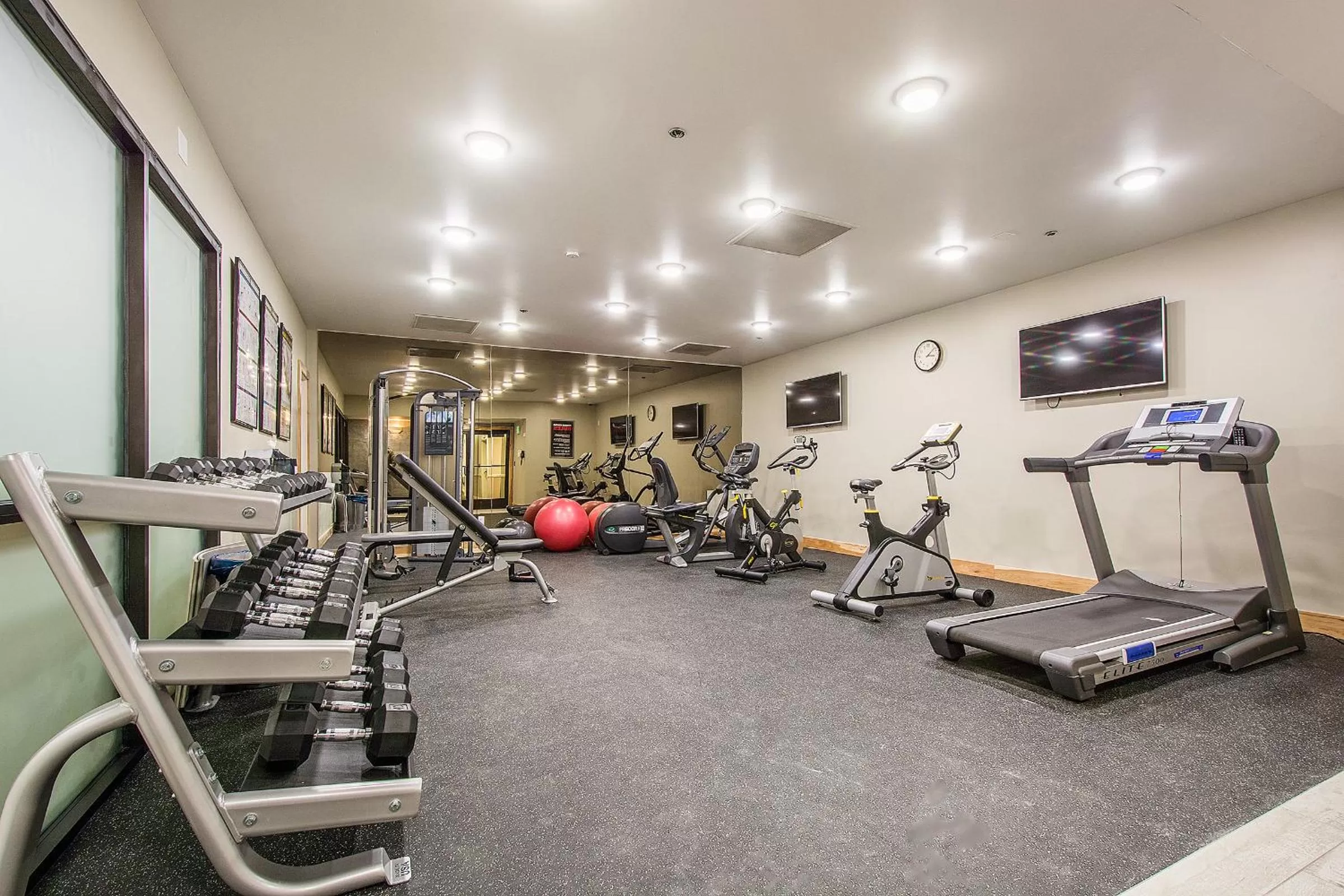 Fitness centre/facilities in Shadow Ridge by All Seasons Resort Lodging