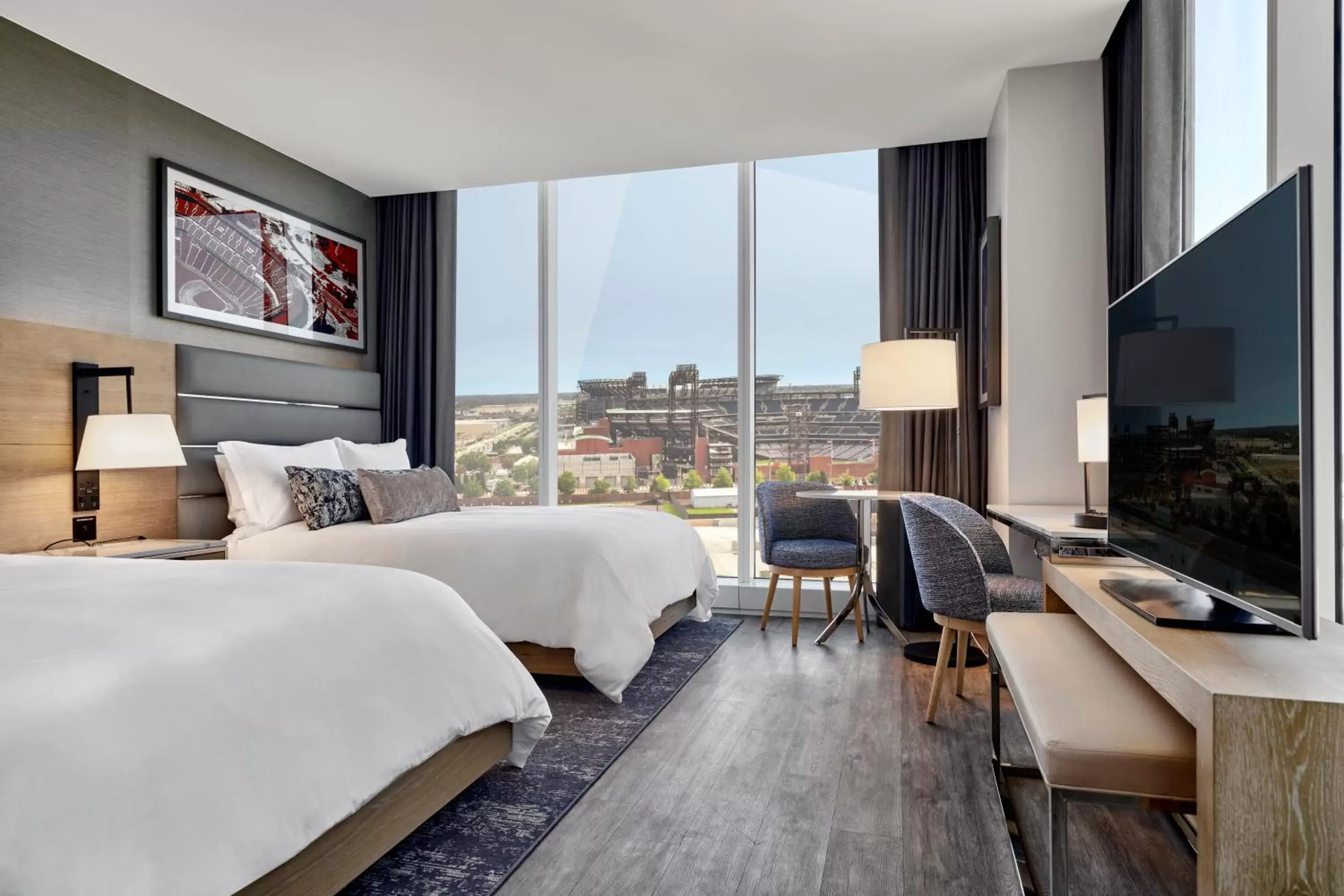 Bedroom in Live! Casino & Hotel - Philadelphia