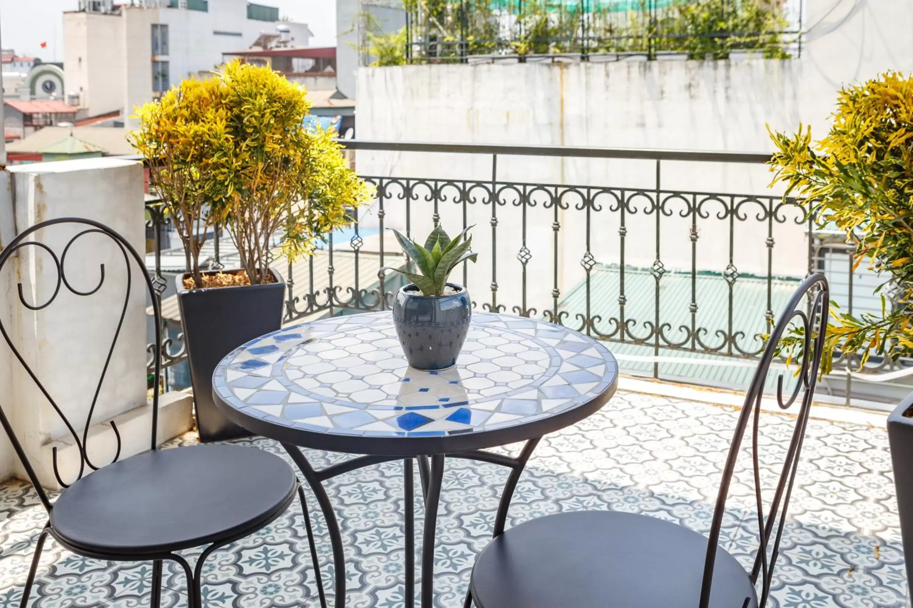 Balcony/Terrace in Hanoi Gatsby Hotel